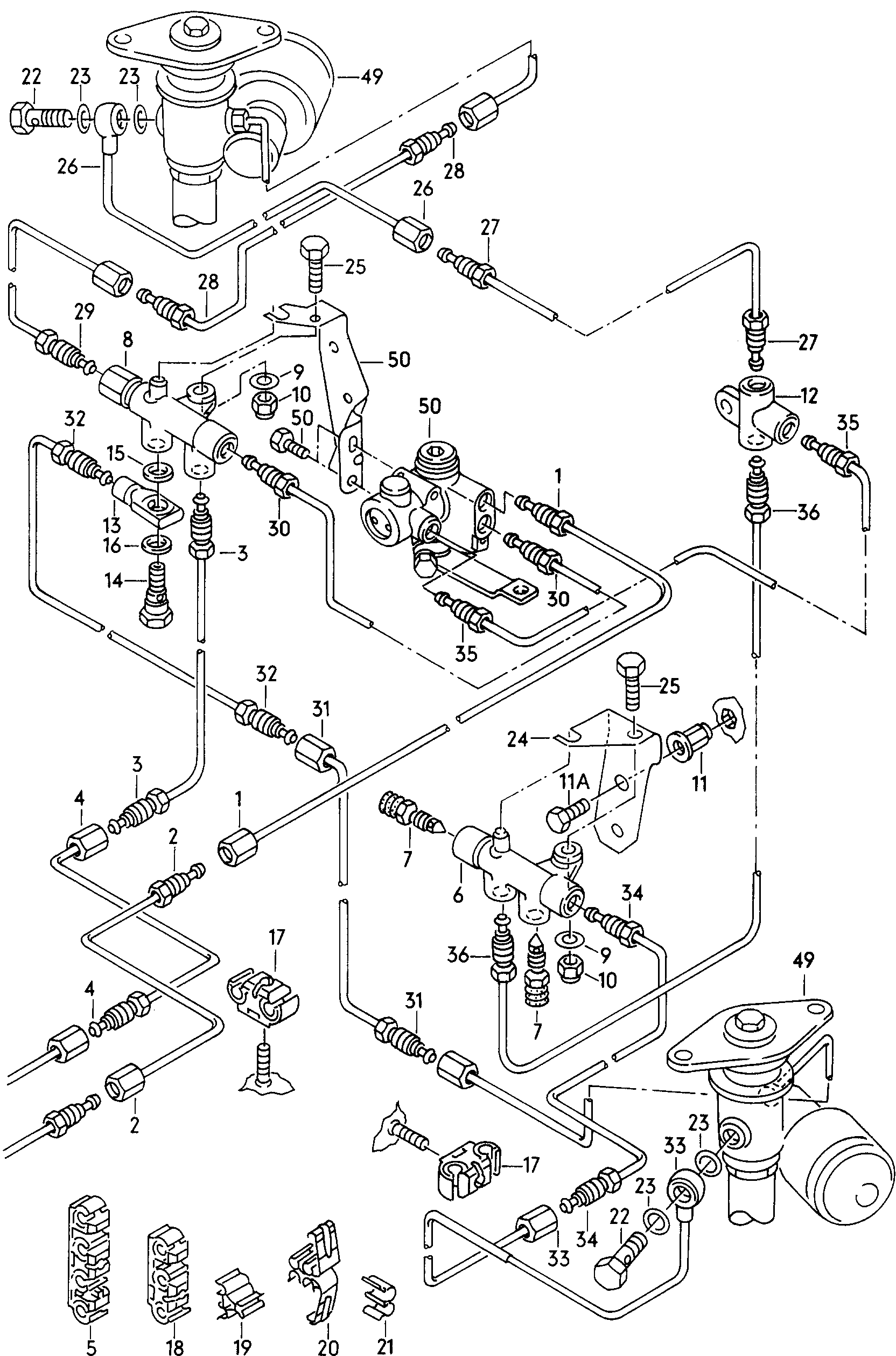 VAG N  0138123 - Connecting parts for self- levelling: 1 pcs. onlydrive.pro