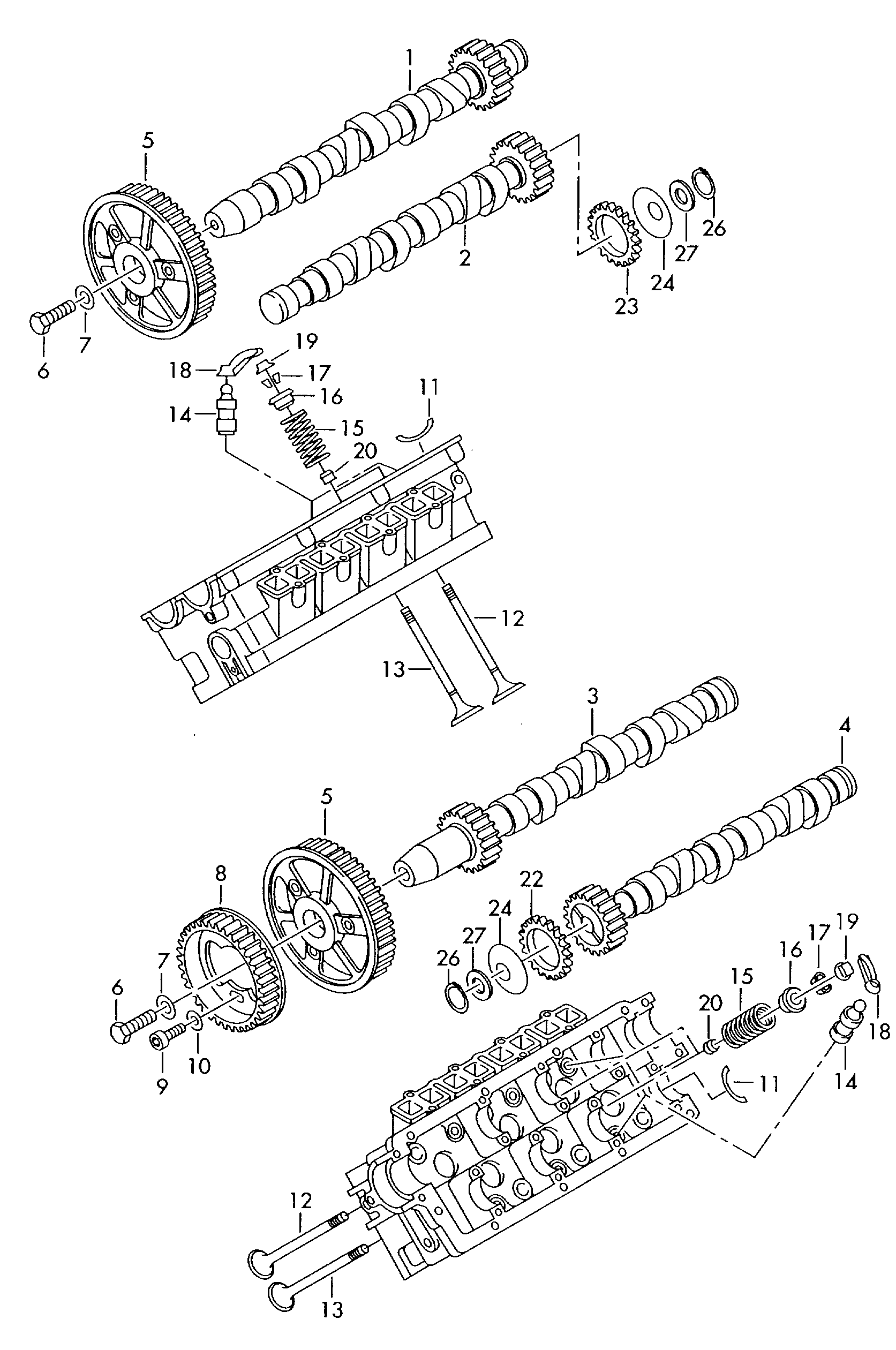 VAG 059 109 417 F - Balansieris, Motora vadība onlydrive.pro