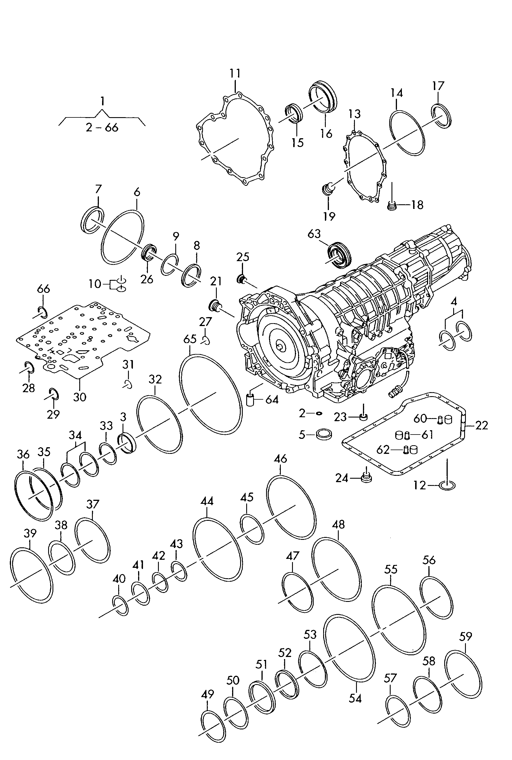 Skoda 01F321243 - Akselitiiviste, autom. vaihteisto onlydrive.pro