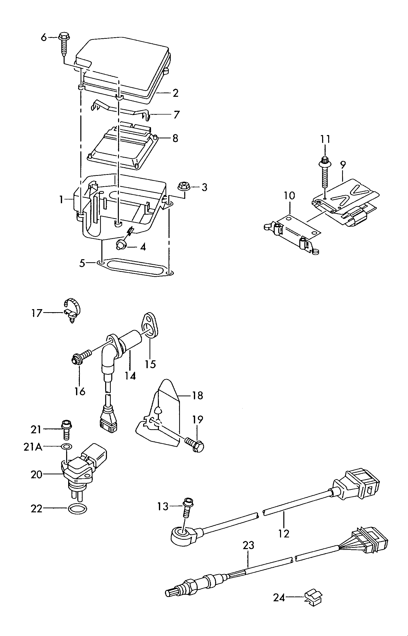 Seat 06A906445 - Impulssianturi, kampiakseli onlydrive.pro