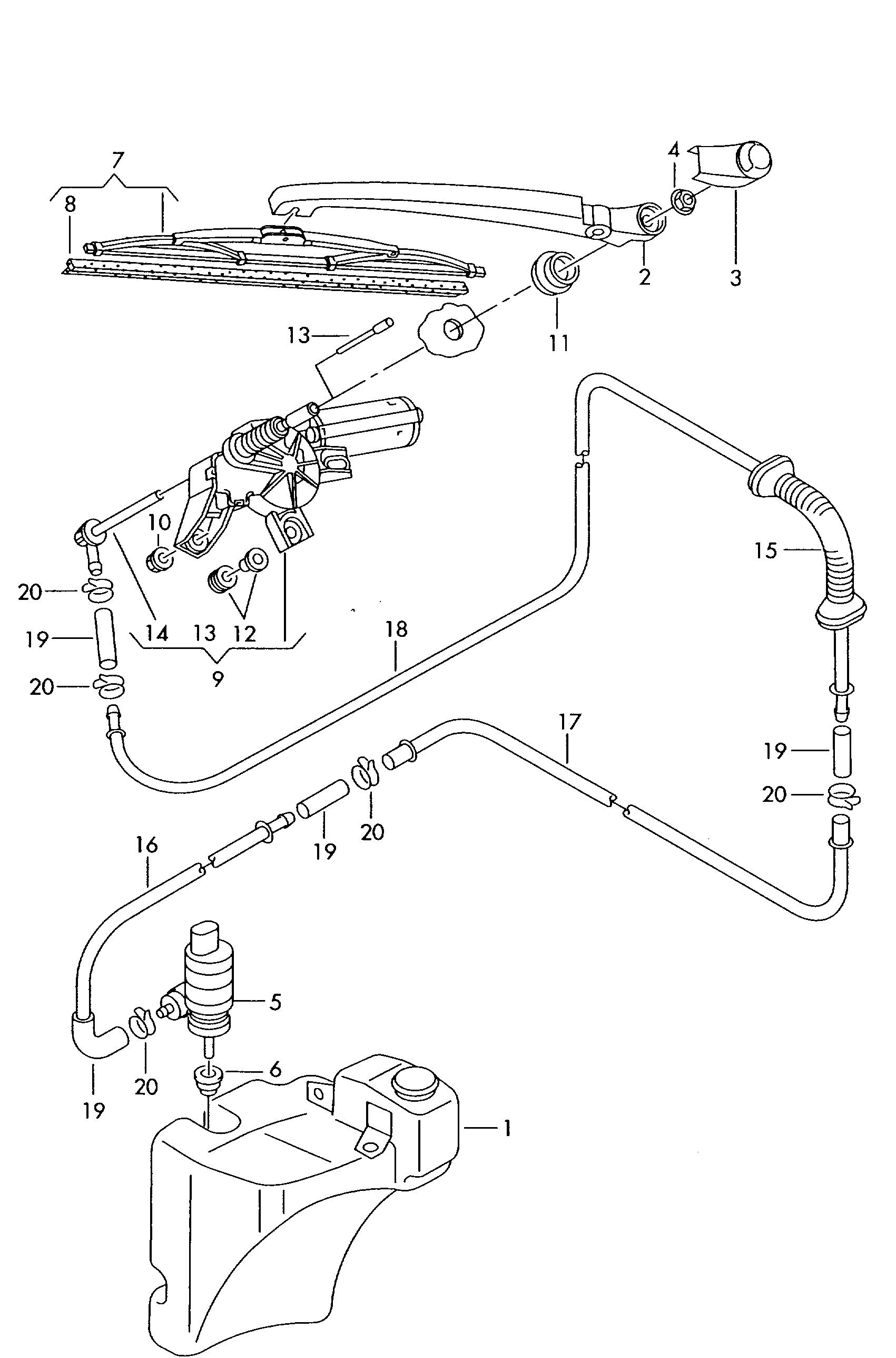 VAG 3B9 955 427 - Klaasipuhastaja kumm onlydrive.pro