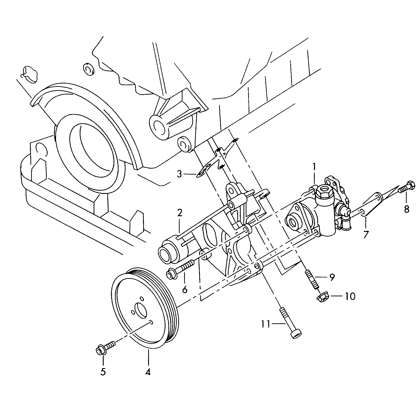 VAG 4B0 145 155 RX - Hydrauliikkapumppu, ohjaus onlydrive.pro