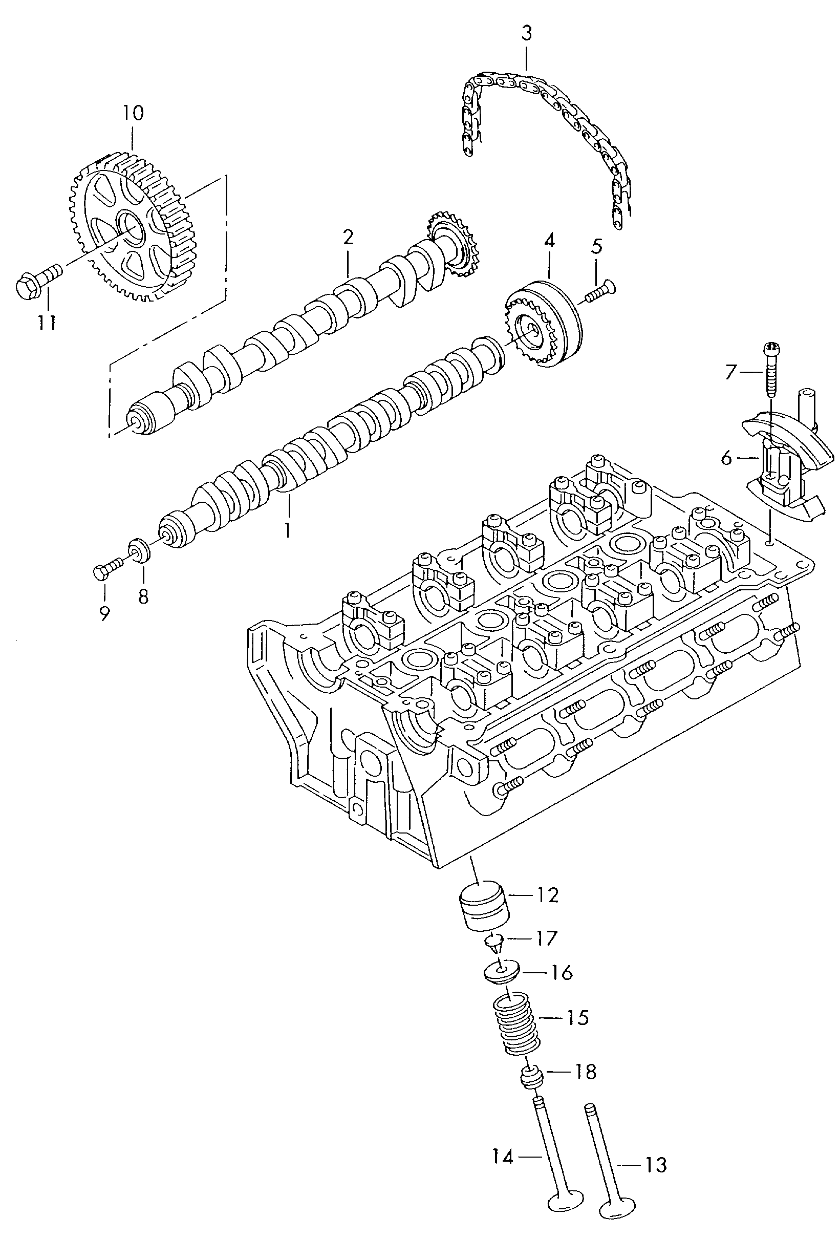 Seat 058 109 309 F - Tappet / Rocker onlydrive.pro