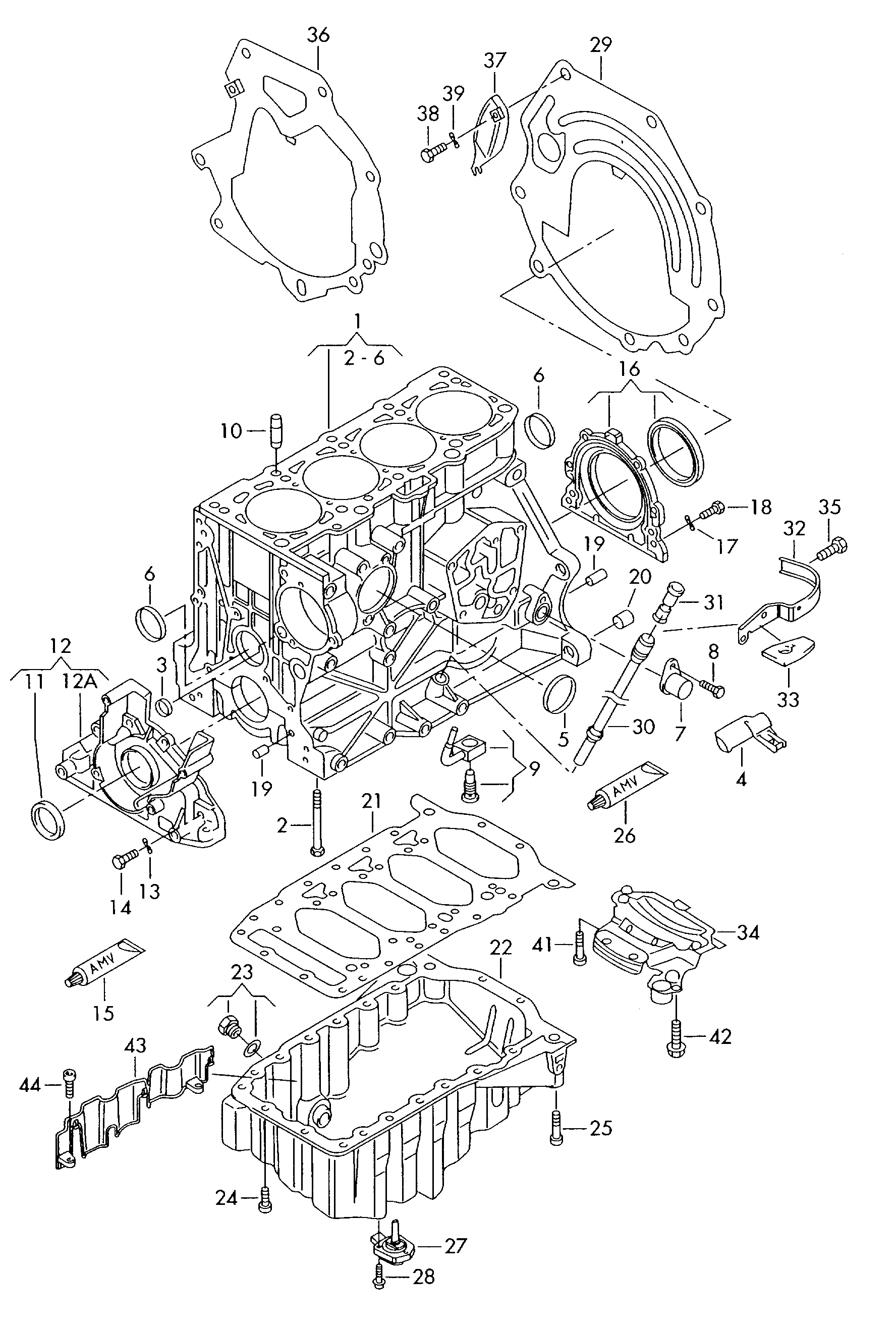 VW 06B 103 171 B - Vārpstas blīvgredzens, Kloķvārpsta onlydrive.pro