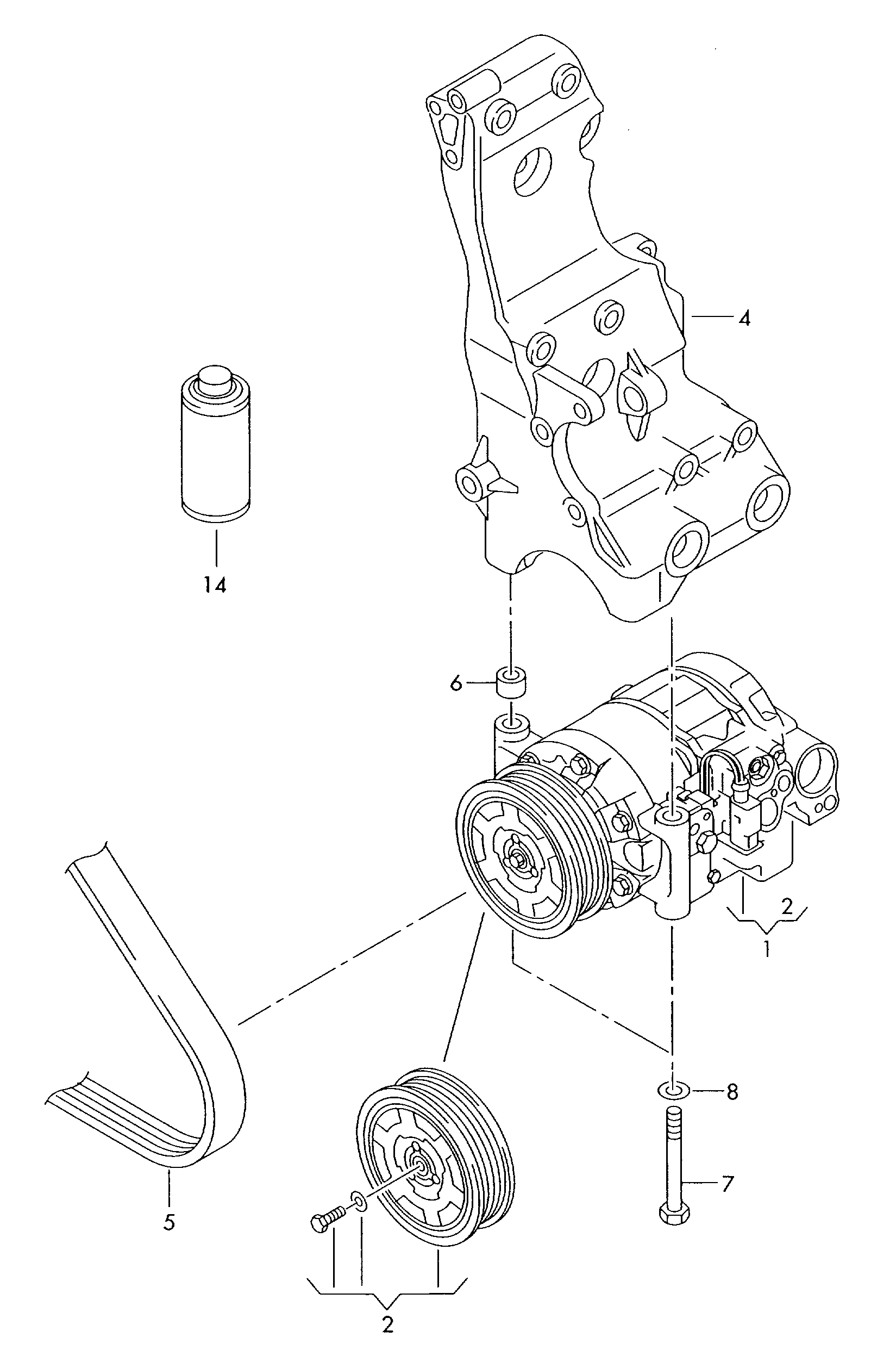 VW 4F0260810G - Kompressori, ilmastointilaite onlydrive.pro