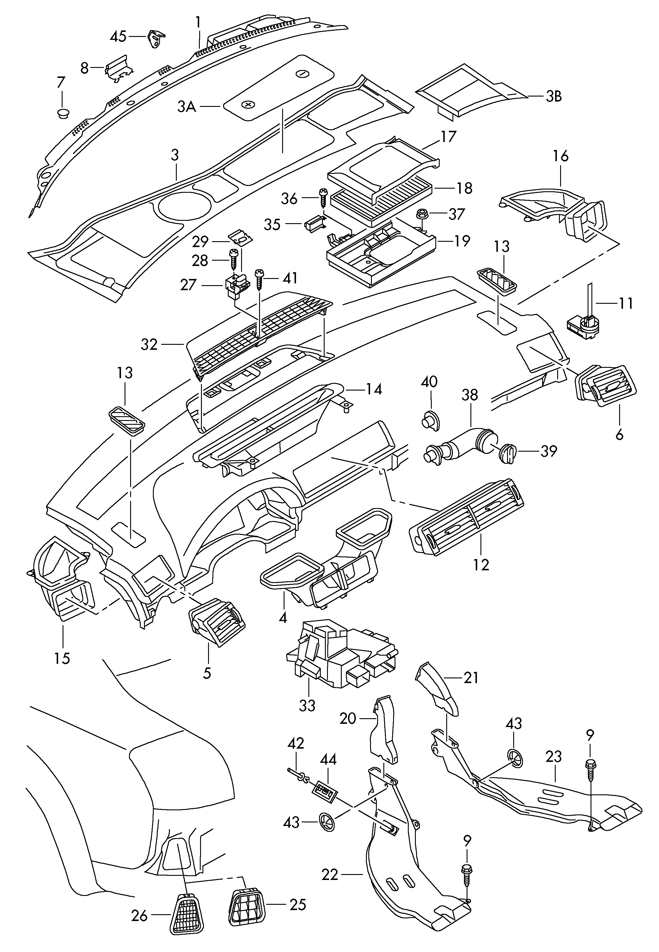 VW 8E0 819 439 - Suodatin, sisäilma onlydrive.pro