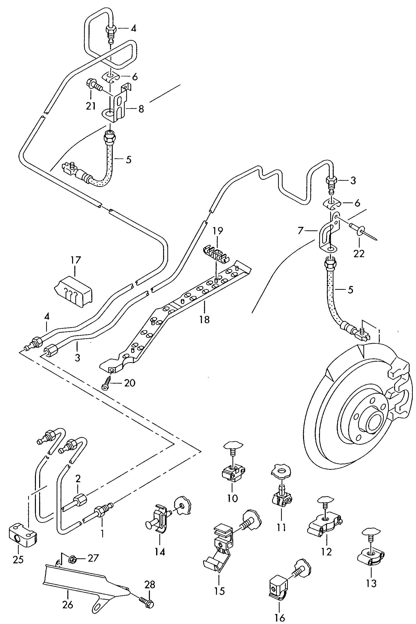 VW 8E0 611 775 N - Jarruletku onlydrive.pro