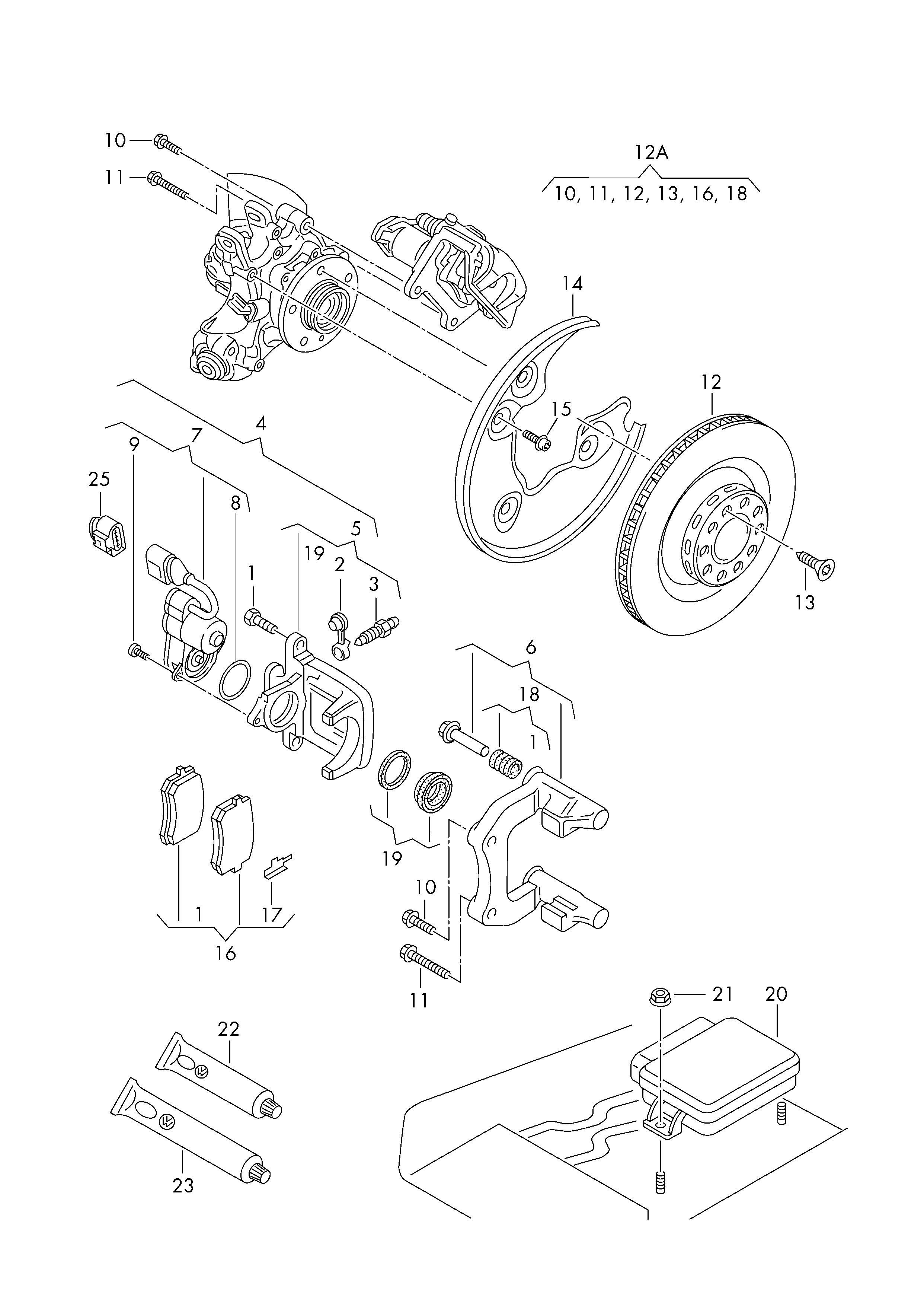 VAG 8K0 615 601 B - Тормозной диск onlydrive.pro