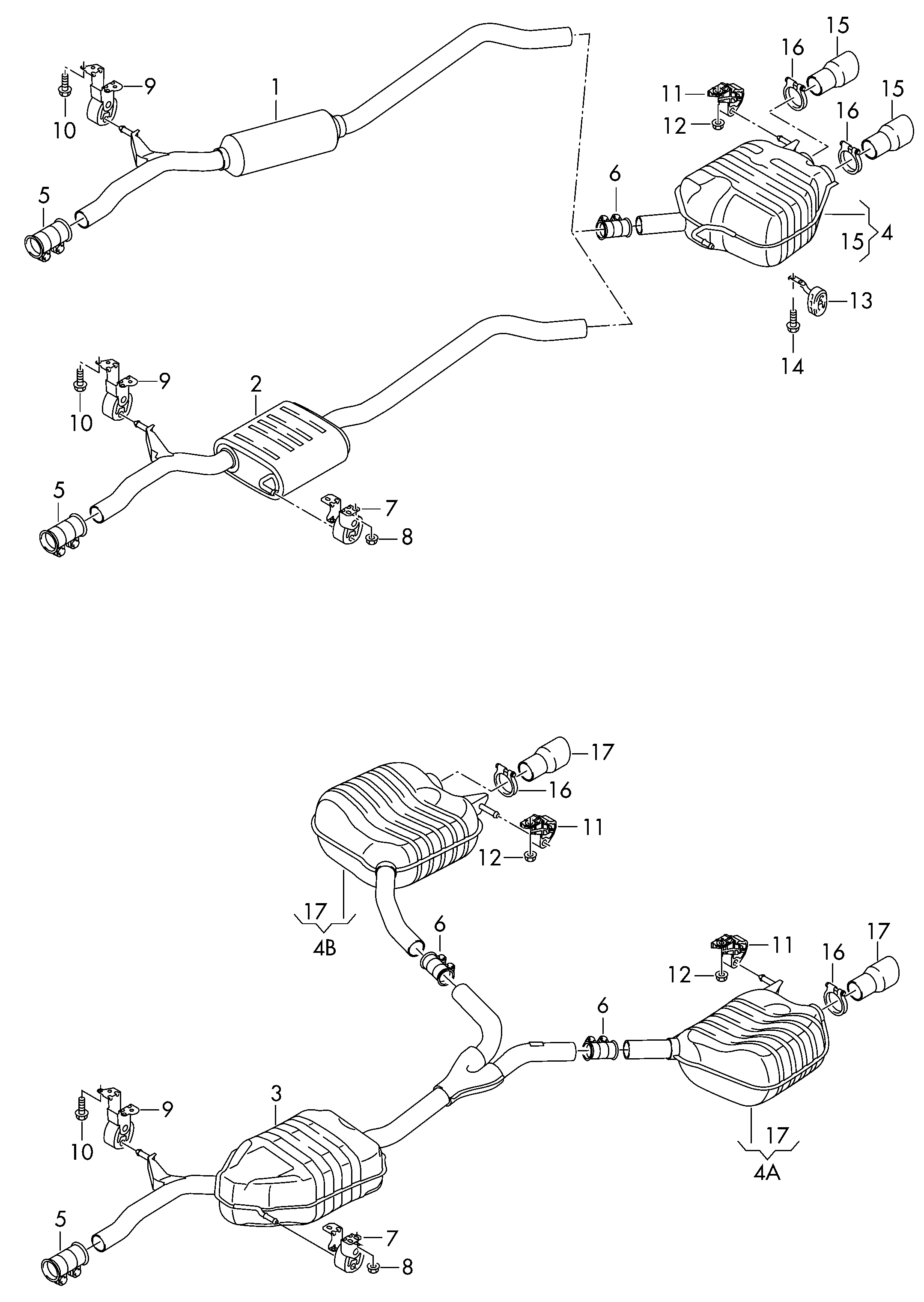 Skoda 8K0253144M - Holding Bracket, silencer onlydrive.pro