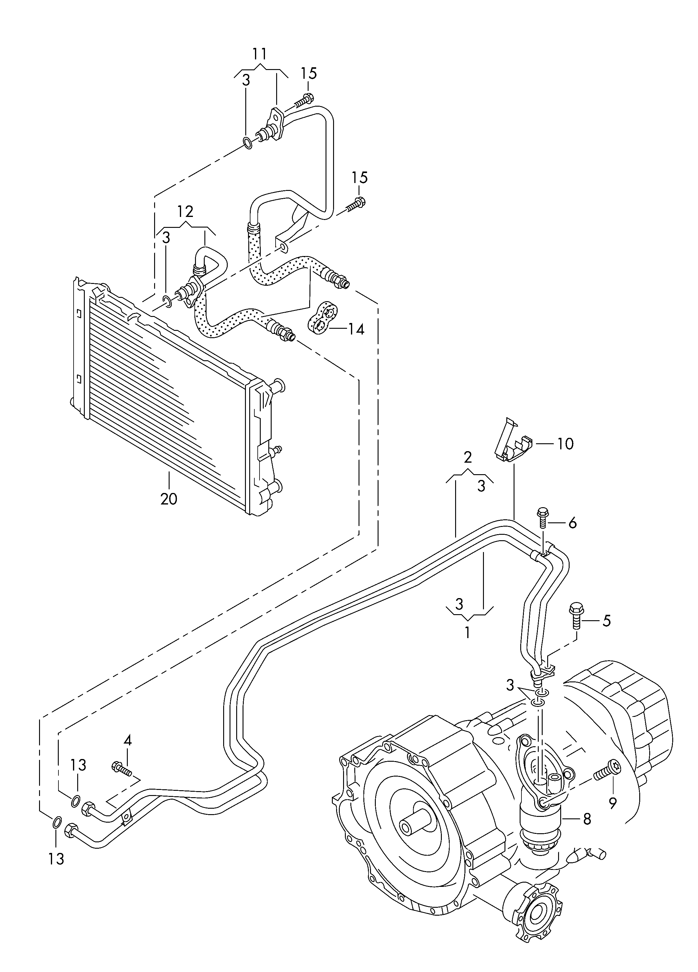 VW 0AW 301 516 H - Гидрофильтр, автоматическая коробка передач onlydrive.pro