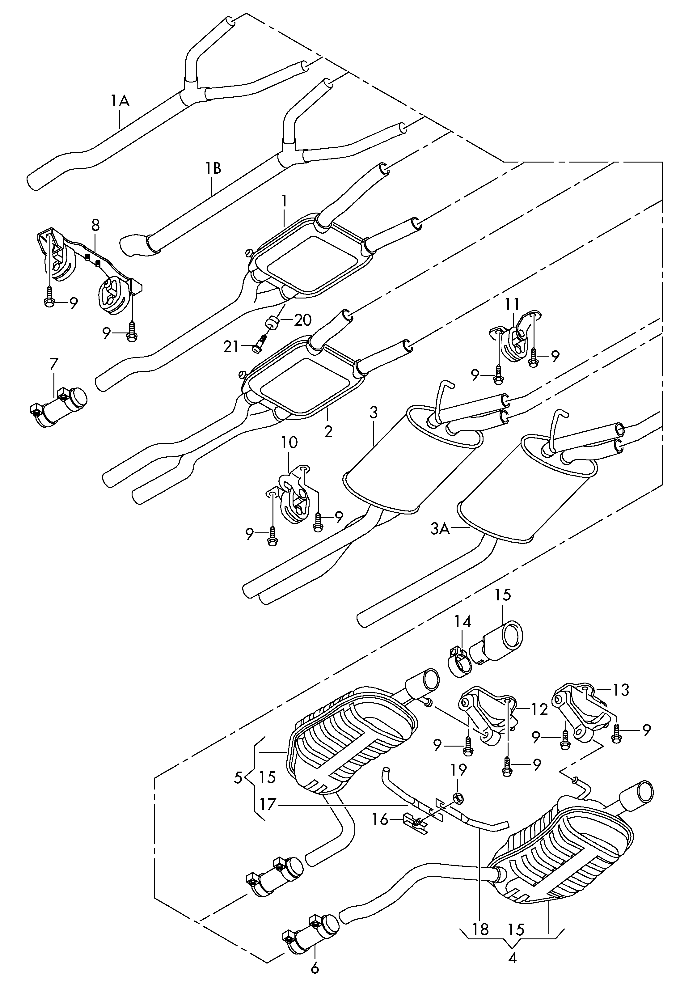 Seat 8E0 253 144 AF - Laikantysis rėmas, duslintuvas onlydrive.pro