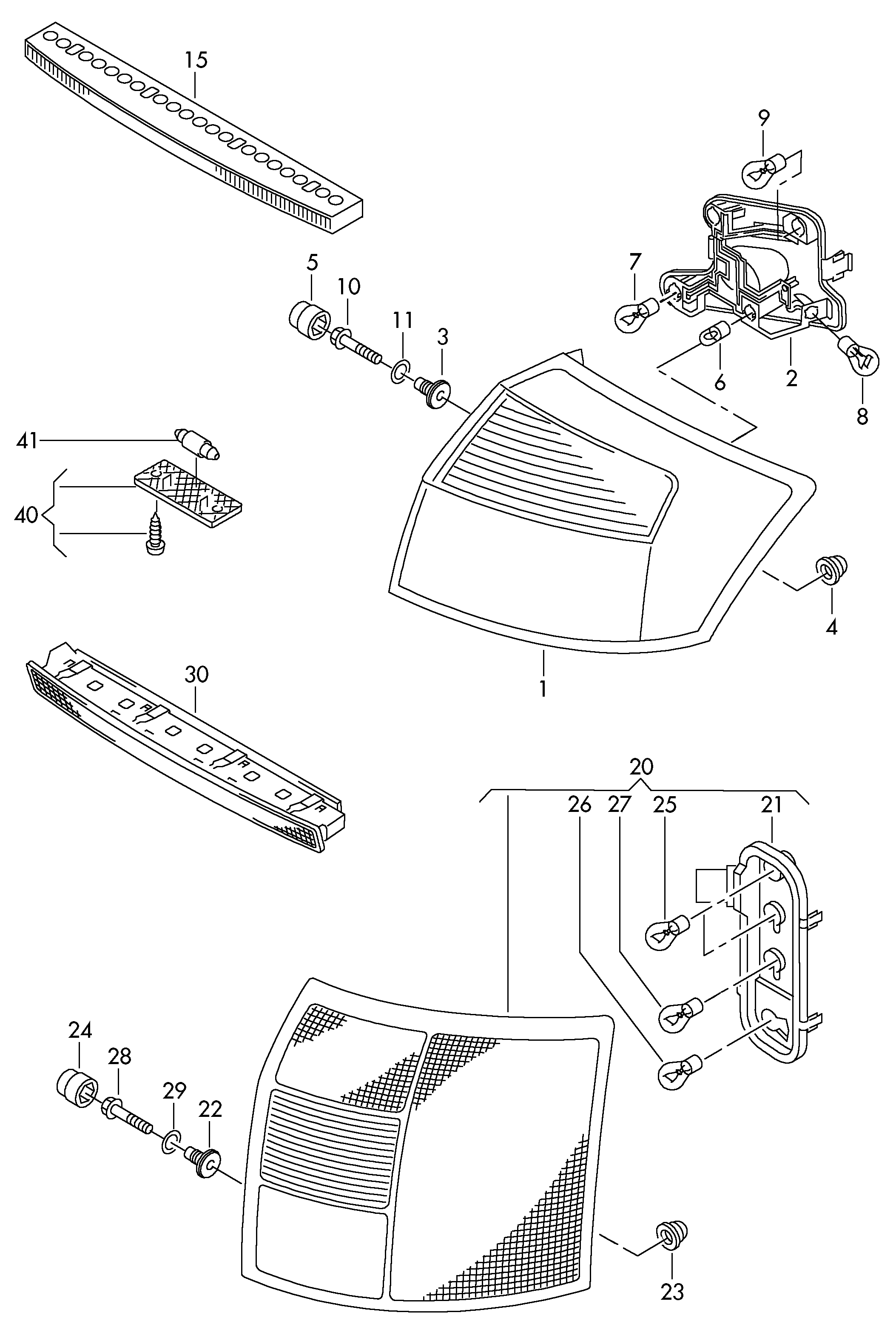 VW N 017 725 2 - Bulb, outline lamp onlydrive.pro