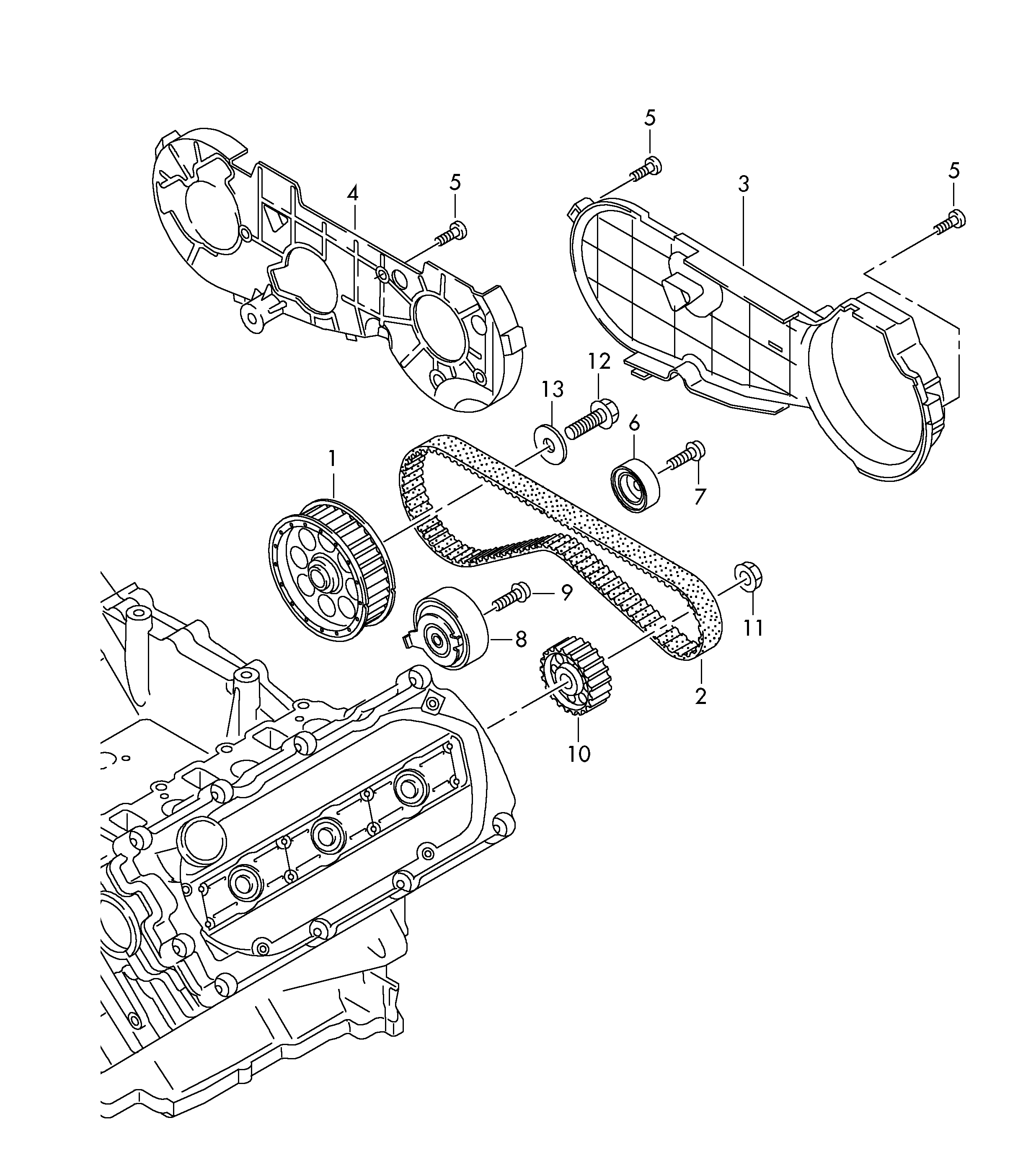 Seat 059 109 119 F - Paskirstymo diržas onlydrive.pro