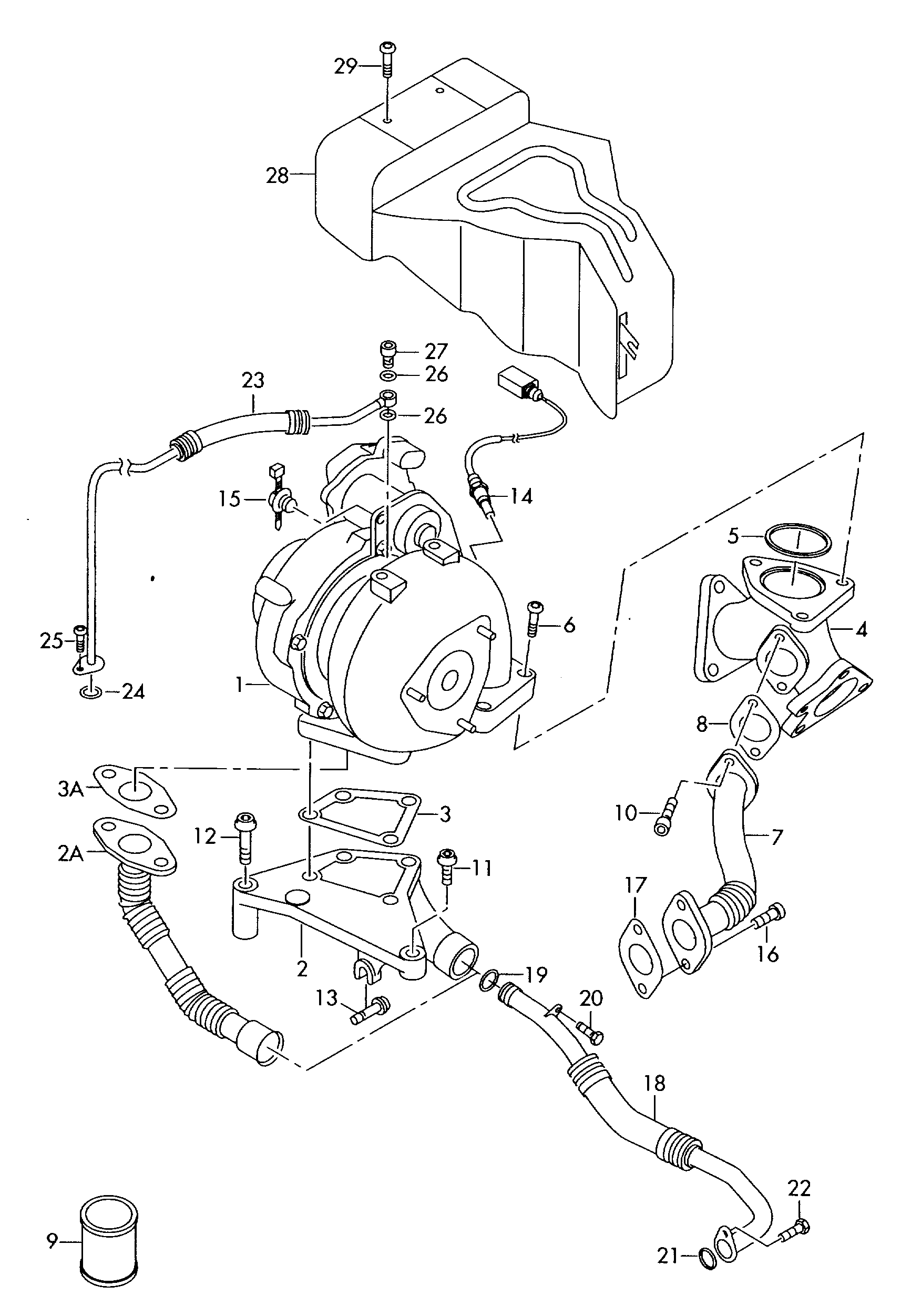 VAG 059145715F - Kompresorius, įkrovimo sistema onlydrive.pro