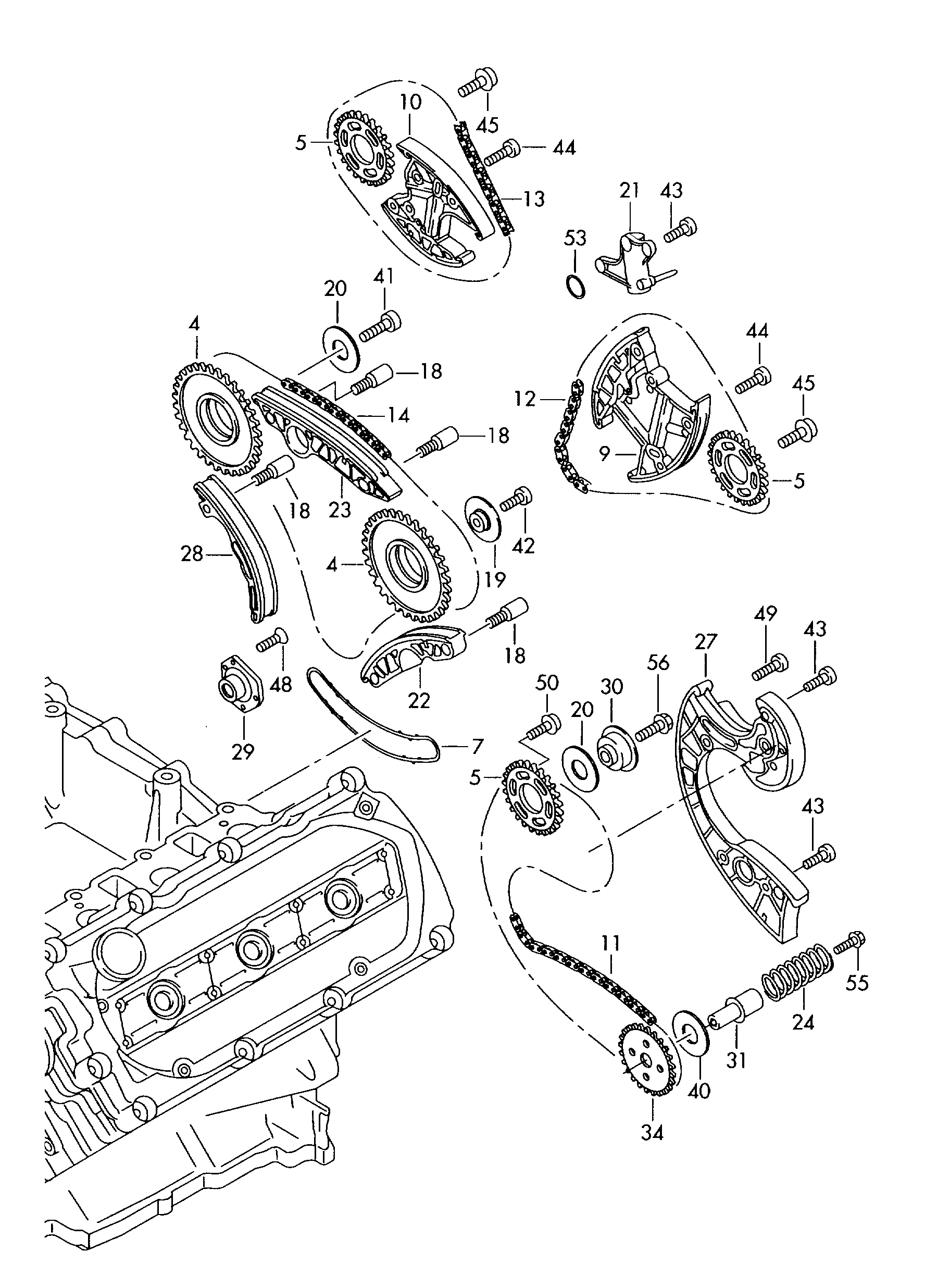 VW 059 109 229 L - Mootorikett onlydrive.pro