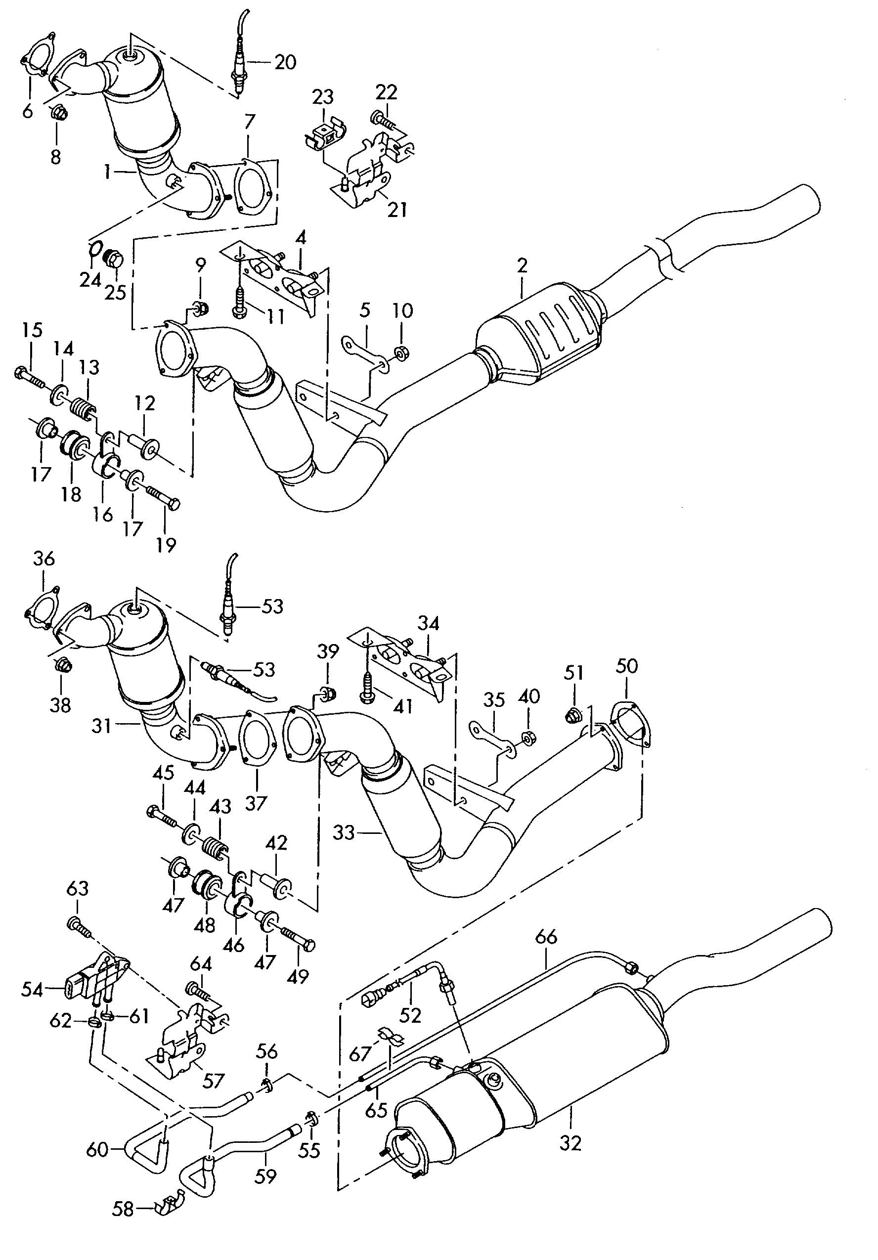 VAG N  91130801 - Nut, exhaust manifold onlydrive.pro