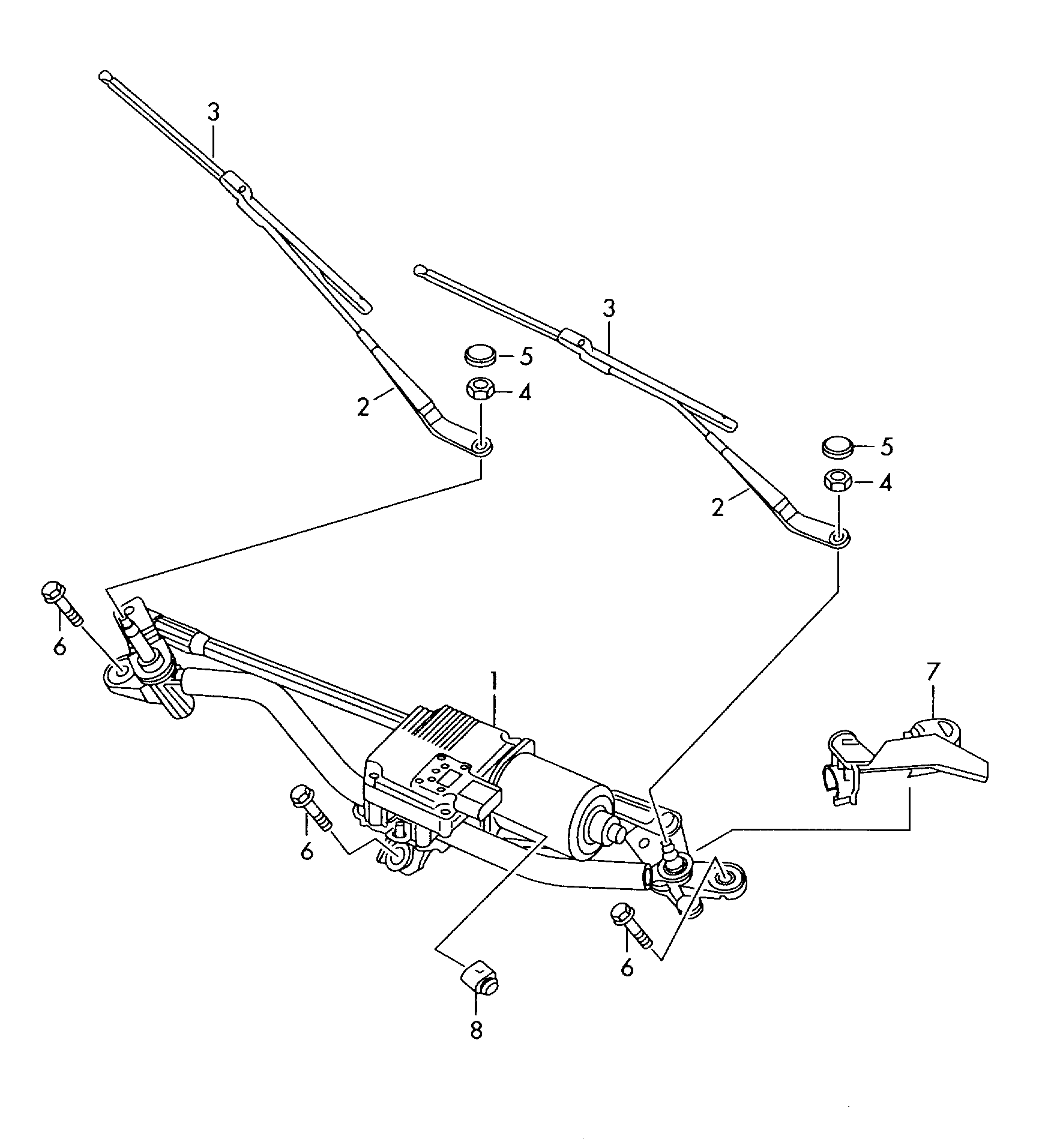 VAG 8R1 955 425 B - Pyyhkijänsulka onlydrive.pro