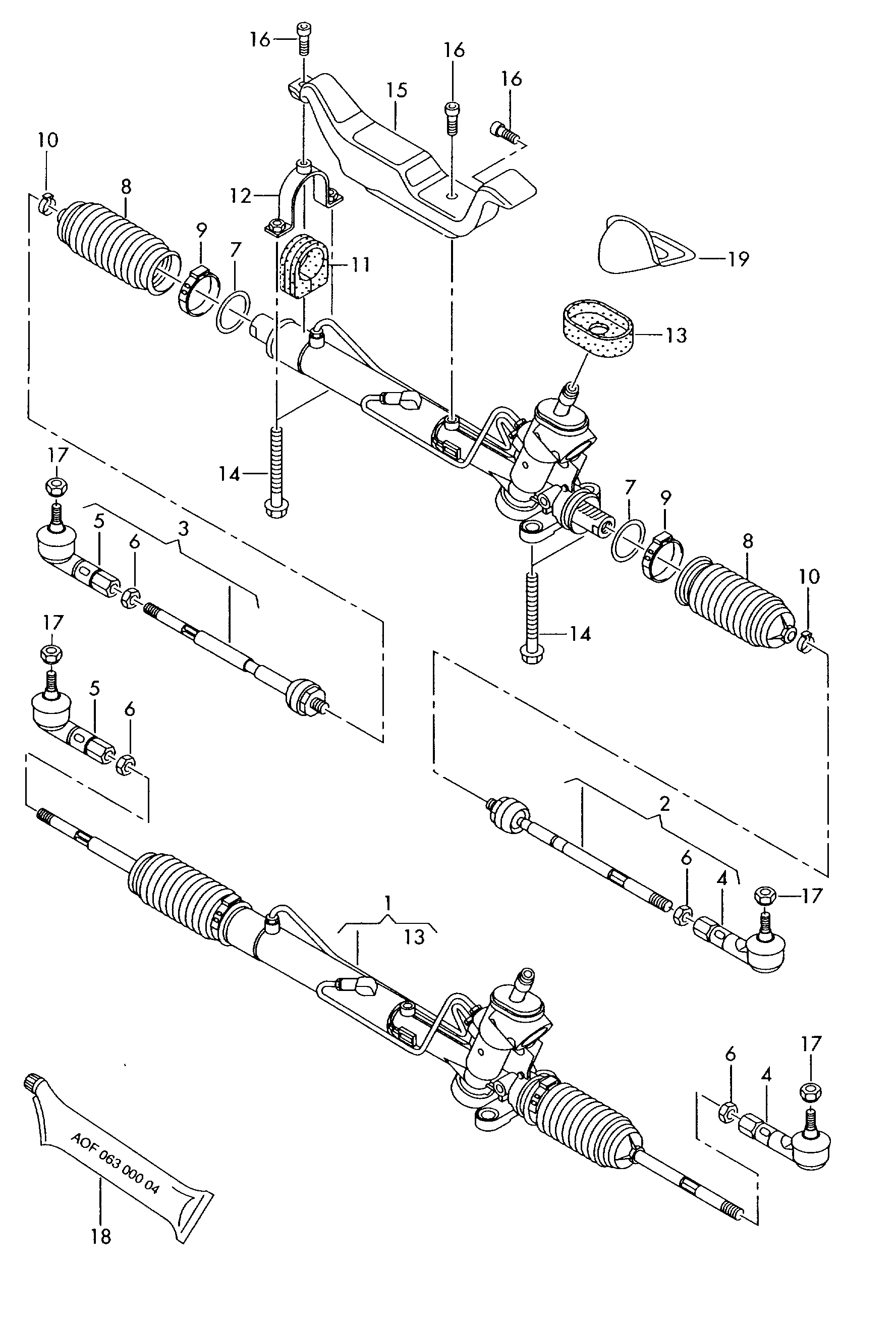 Seat 6E0 419 831 - Bellow, steering onlydrive.pro