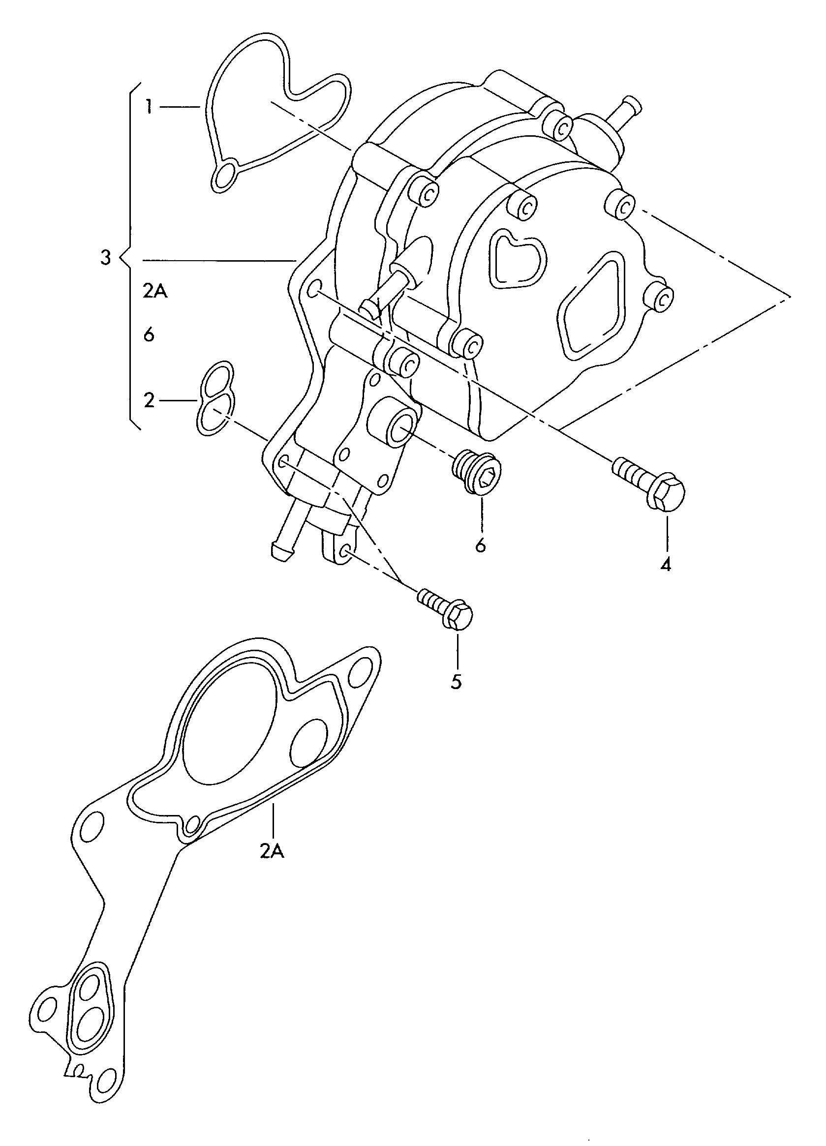 VW 038 145 209 N - Вакуумный насос, тормозная система onlydrive.pro