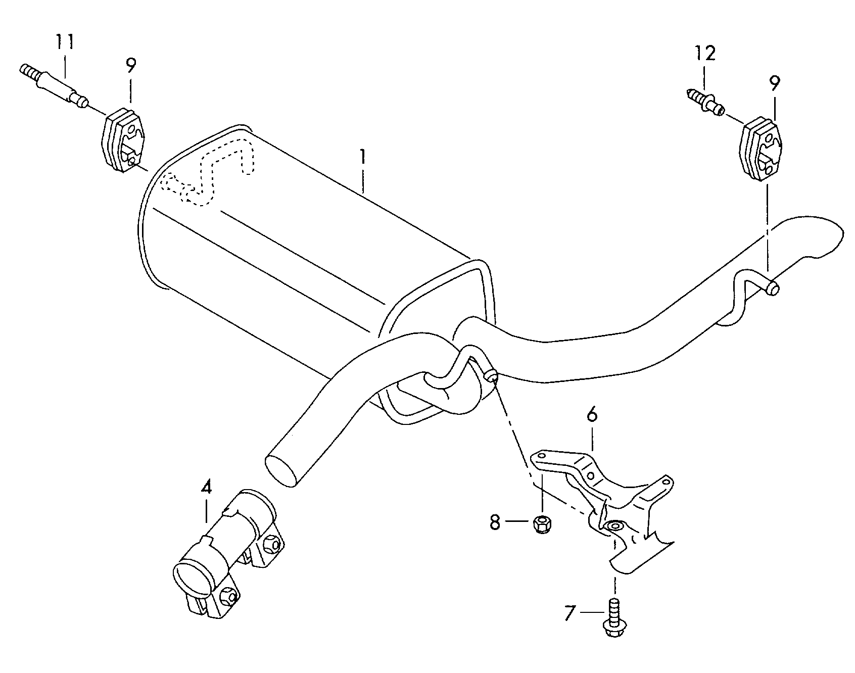 Skoda 893 253 139 - Pipe Connector, exhaust system onlydrive.pro