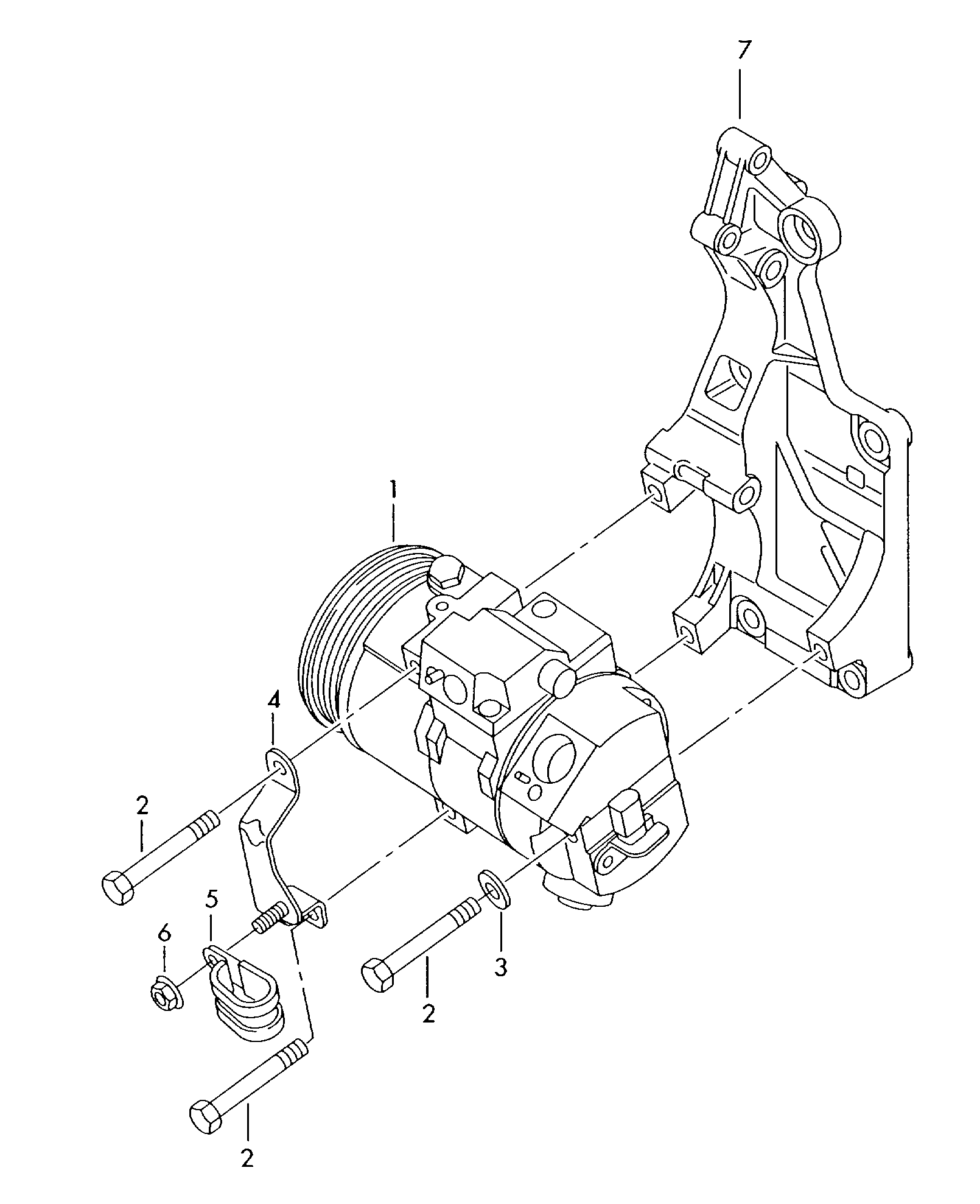 VW 1J0 973 802 - Plug Housing onlydrive.pro