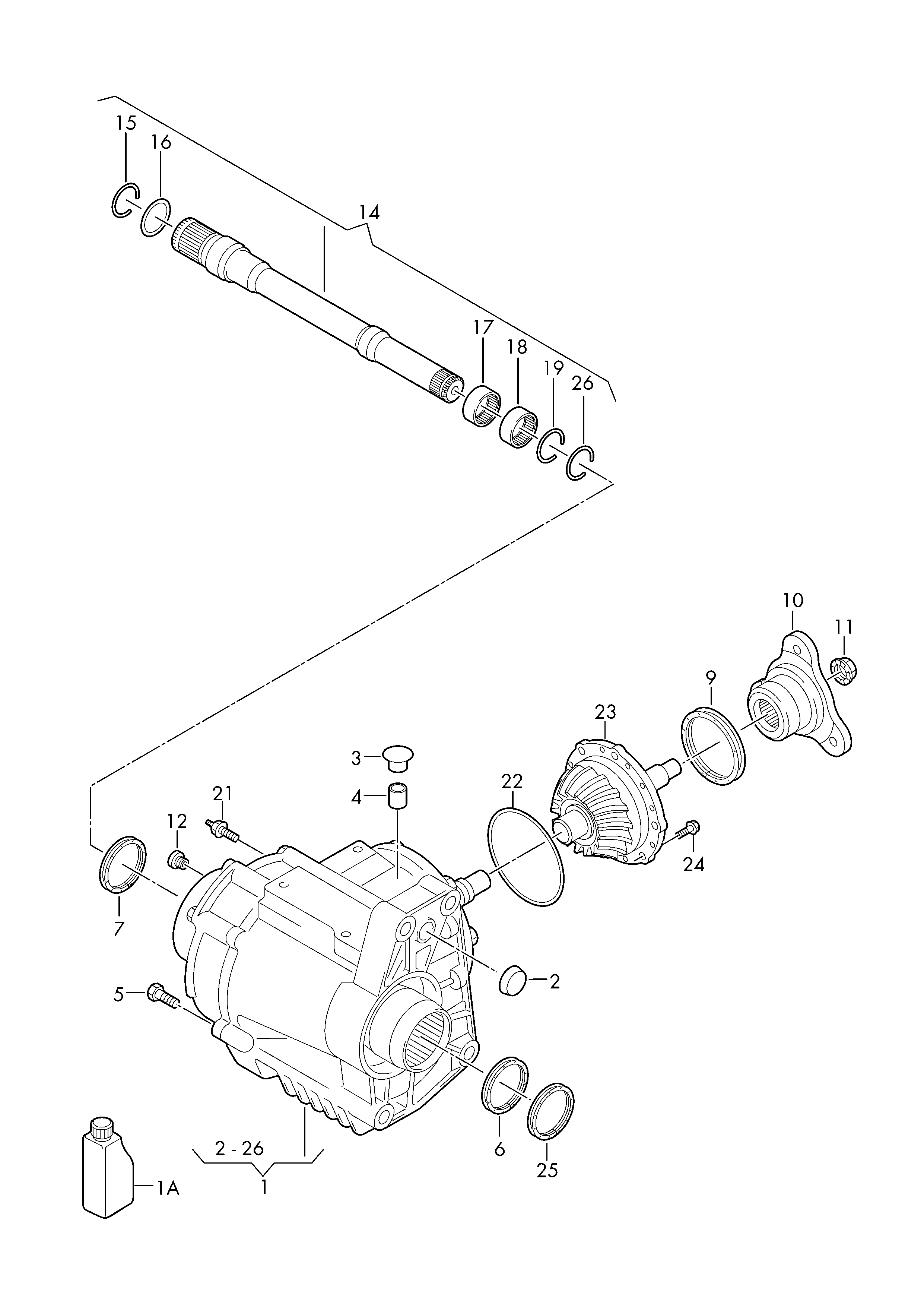 Seat 0A6409189C - Shaft Seal, transfer case onlydrive.pro