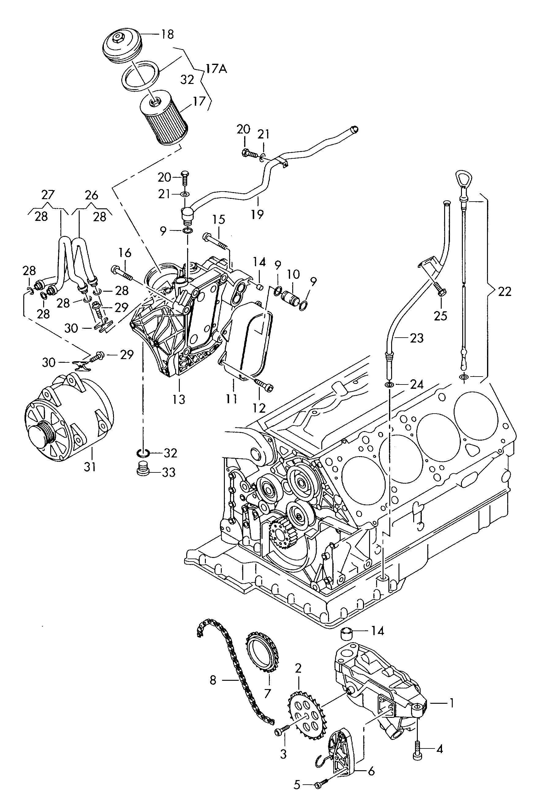 VAG 077 115 433 B - Õlifilter onlydrive.pro