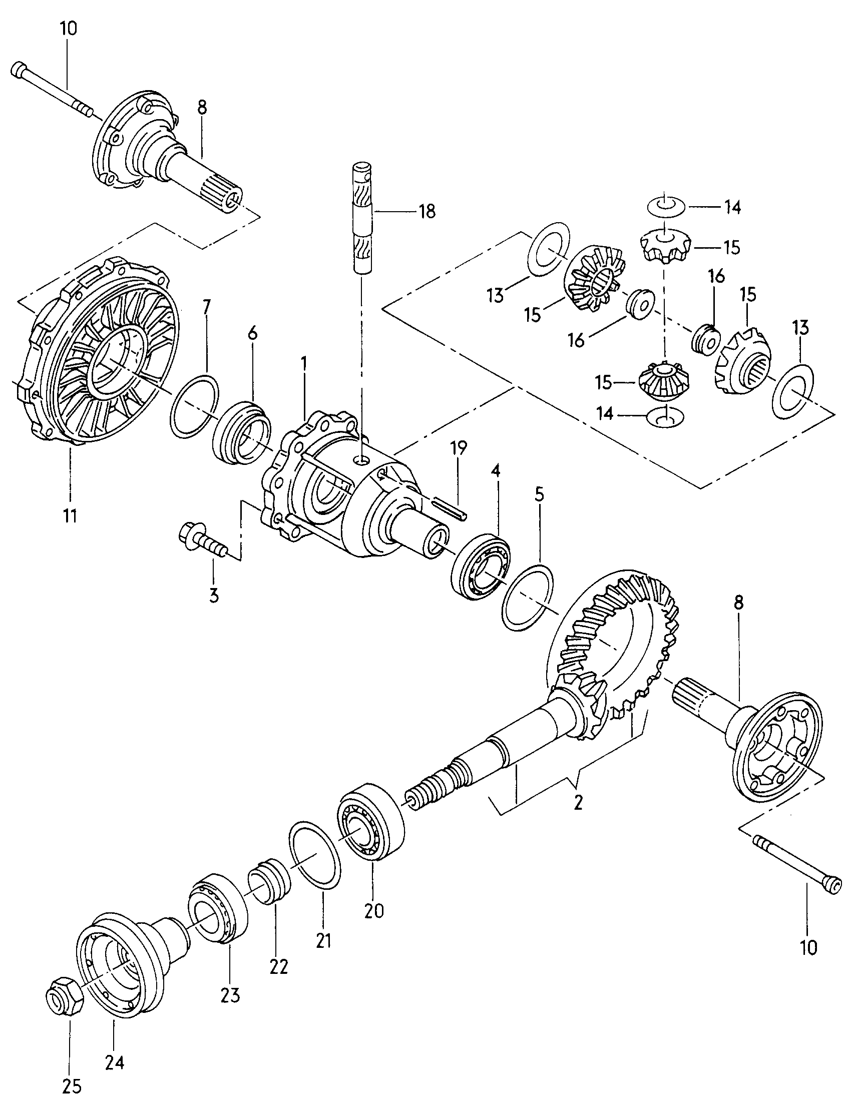 VAG G 055 005 A2 - Differential: X pcs. onlydrive.pro