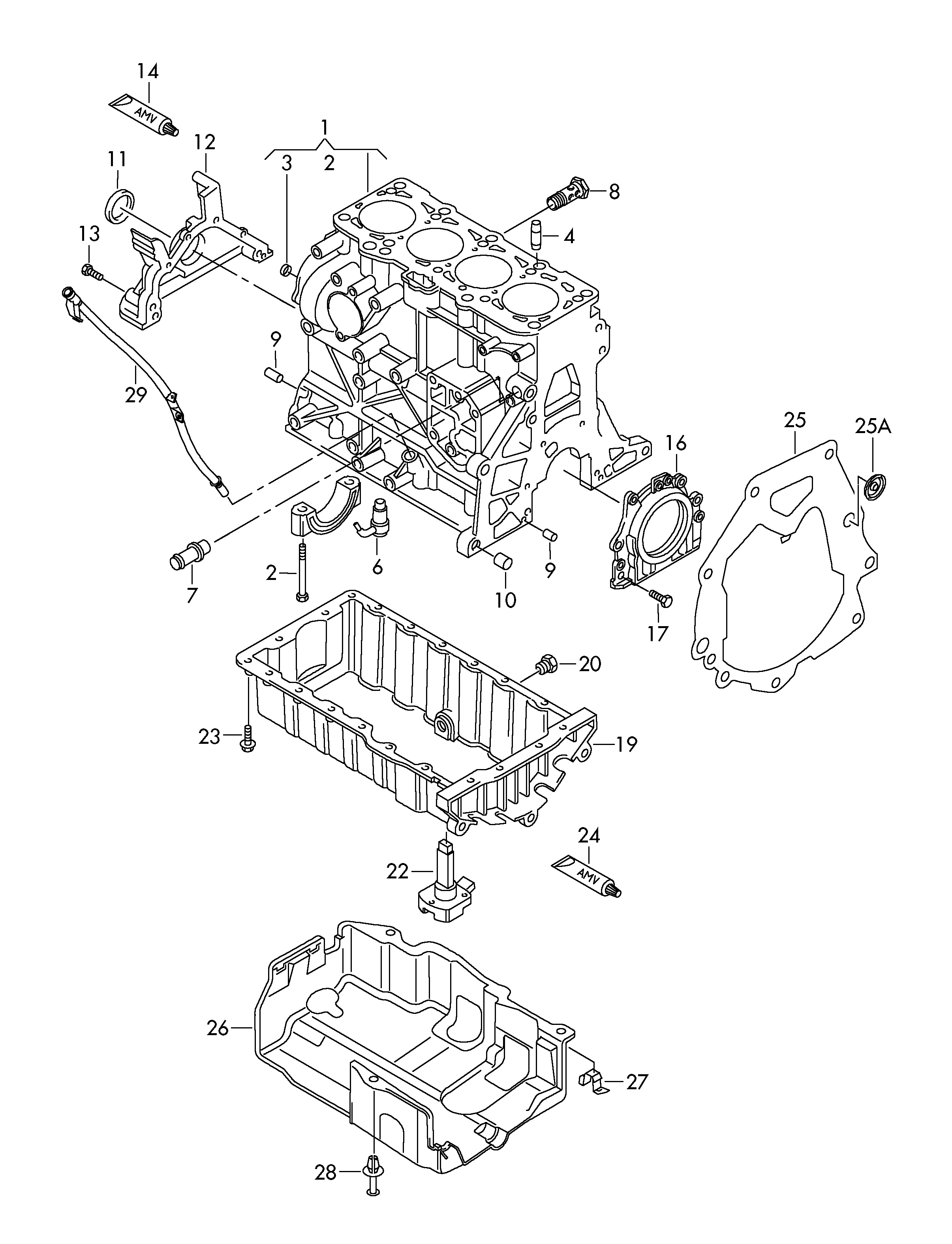 Seat 03L 103 171 A - Akselitiiviste, kampiakseli onlydrive.pro