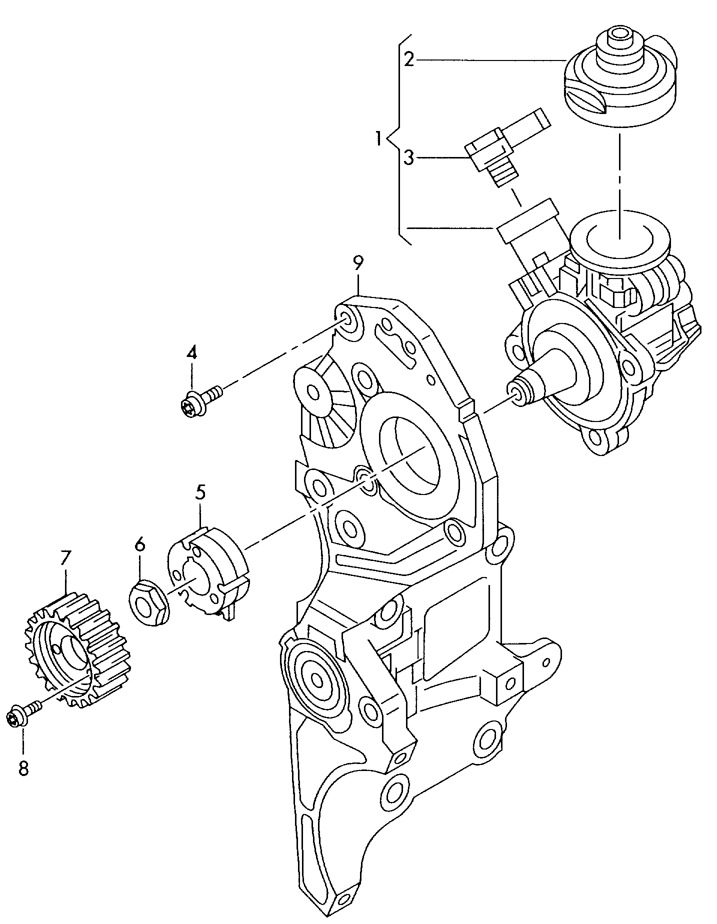 Seat 03L 130 755 AE - High Pressure Pump onlydrive.pro