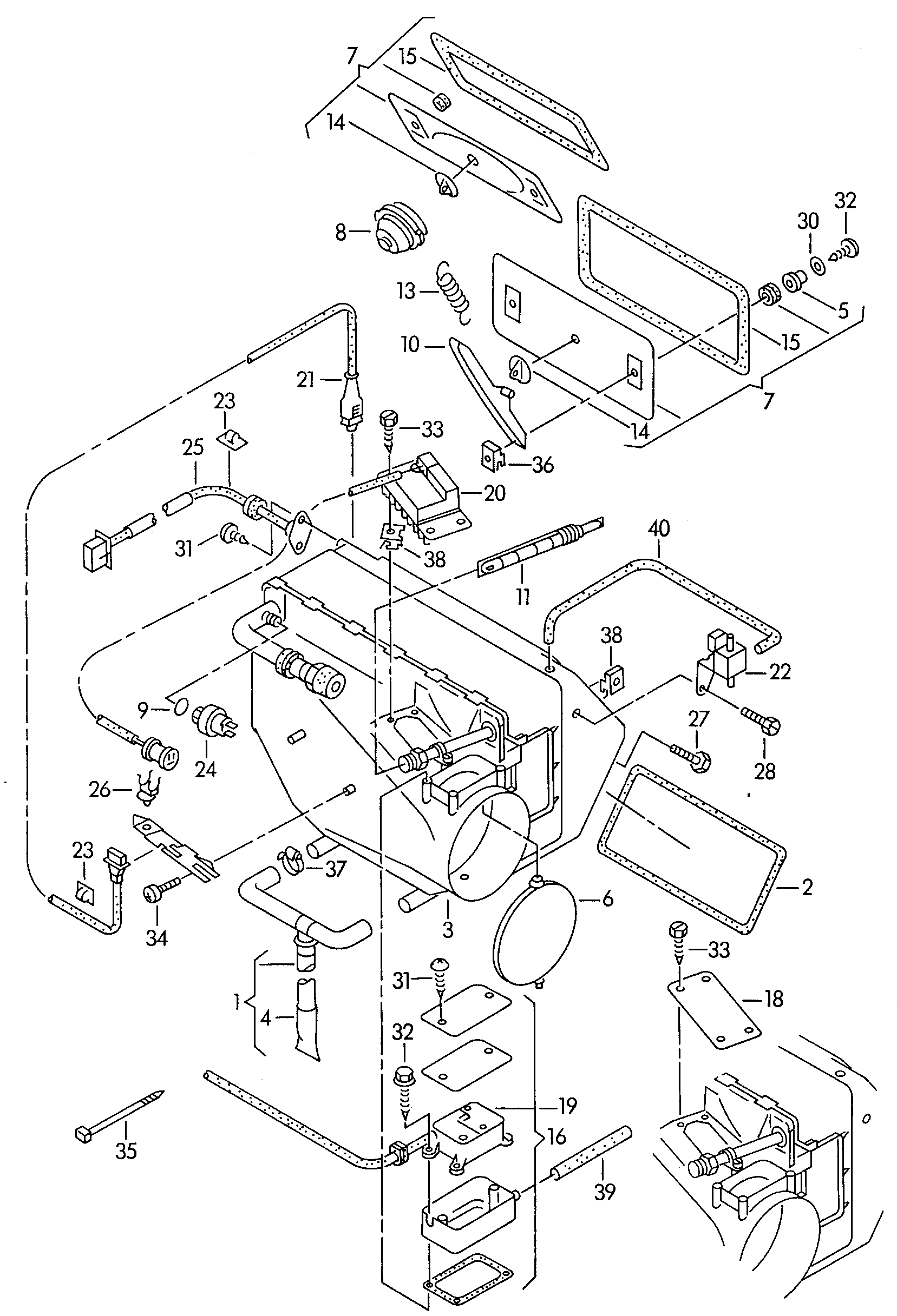 Seat 443 271 191 A - Expansion Valve, air conditioning onlydrive.pro