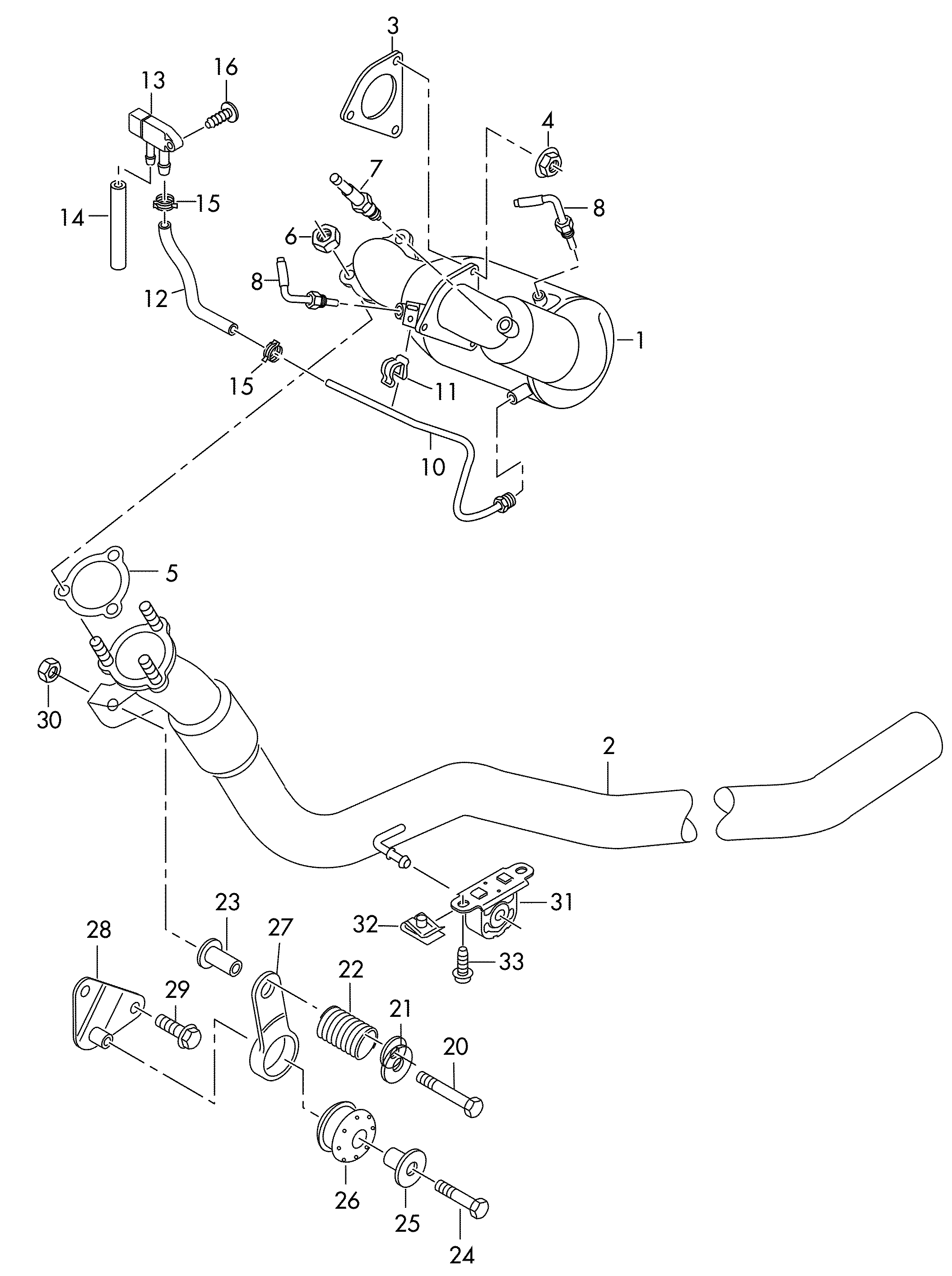 Seat 8K0253115 - Tiiviste, pakoputki onlydrive.pro