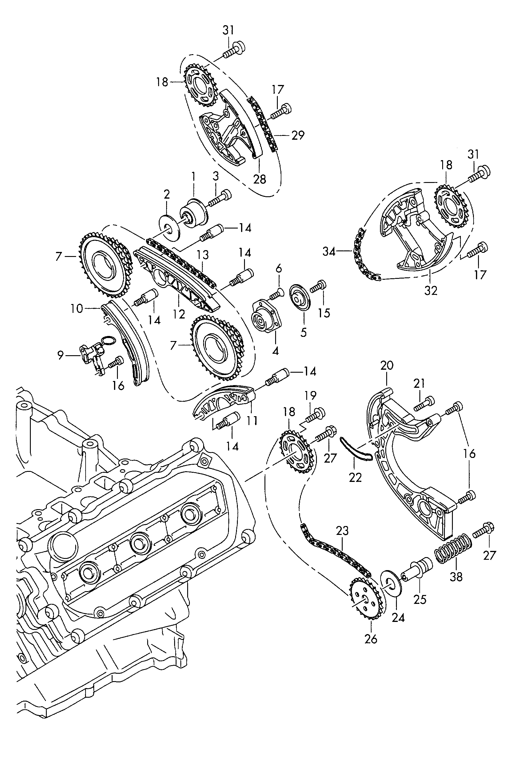 VW 059 109 229 K - Pavaros grandinė onlydrive.pro