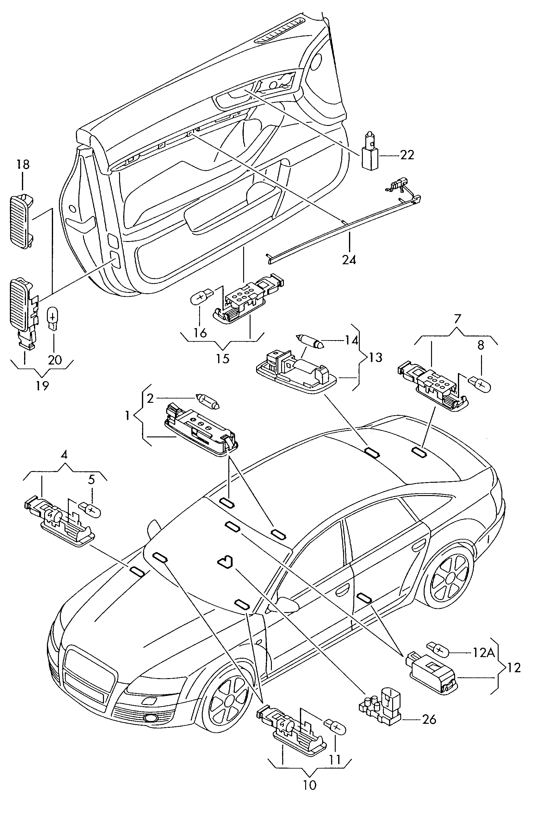 VAG 8D0947415 - Bulb onlydrive.pro