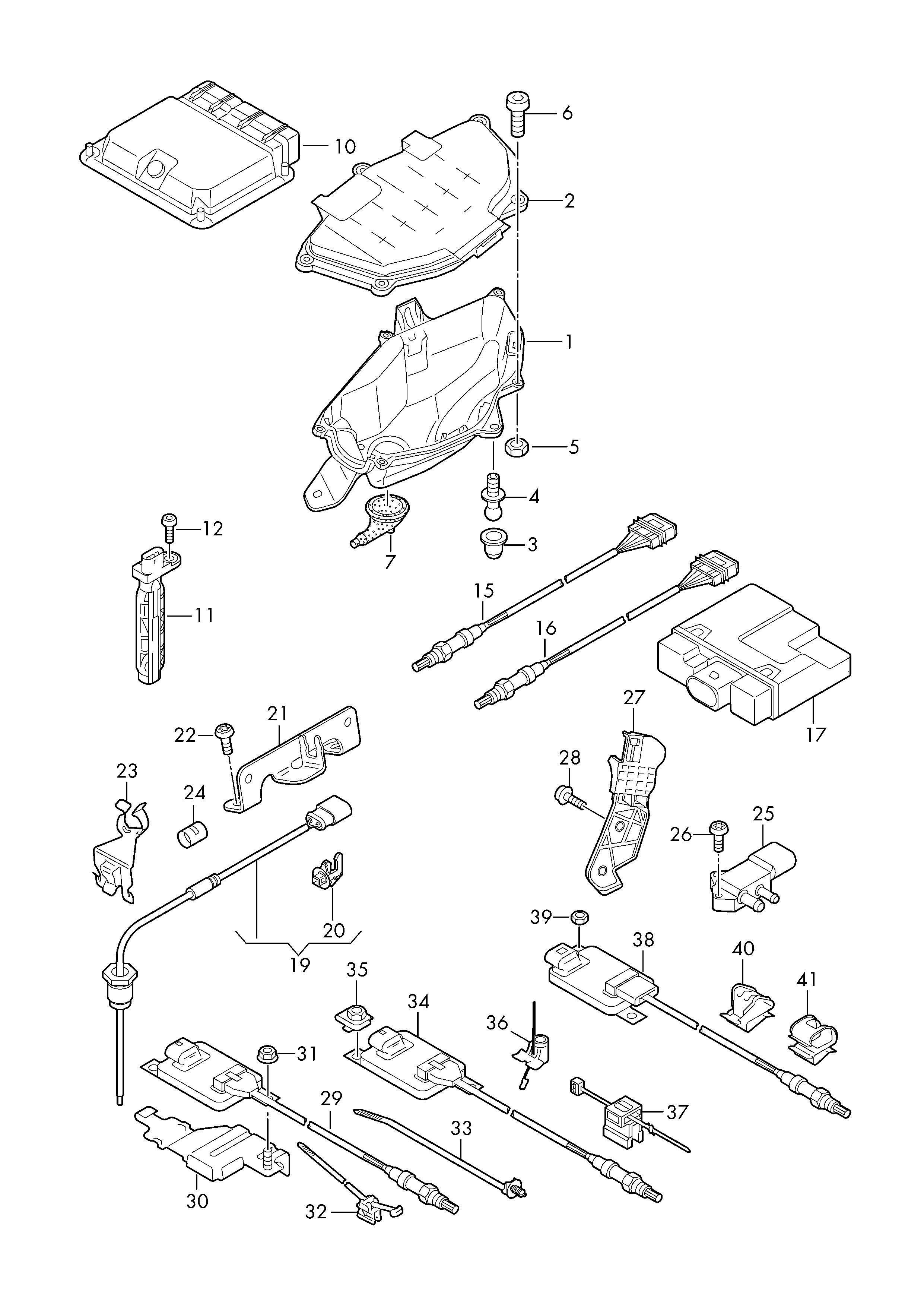 Seat 059906088CT - Devējs, Izplūdes gāzu temperatūra onlydrive.pro