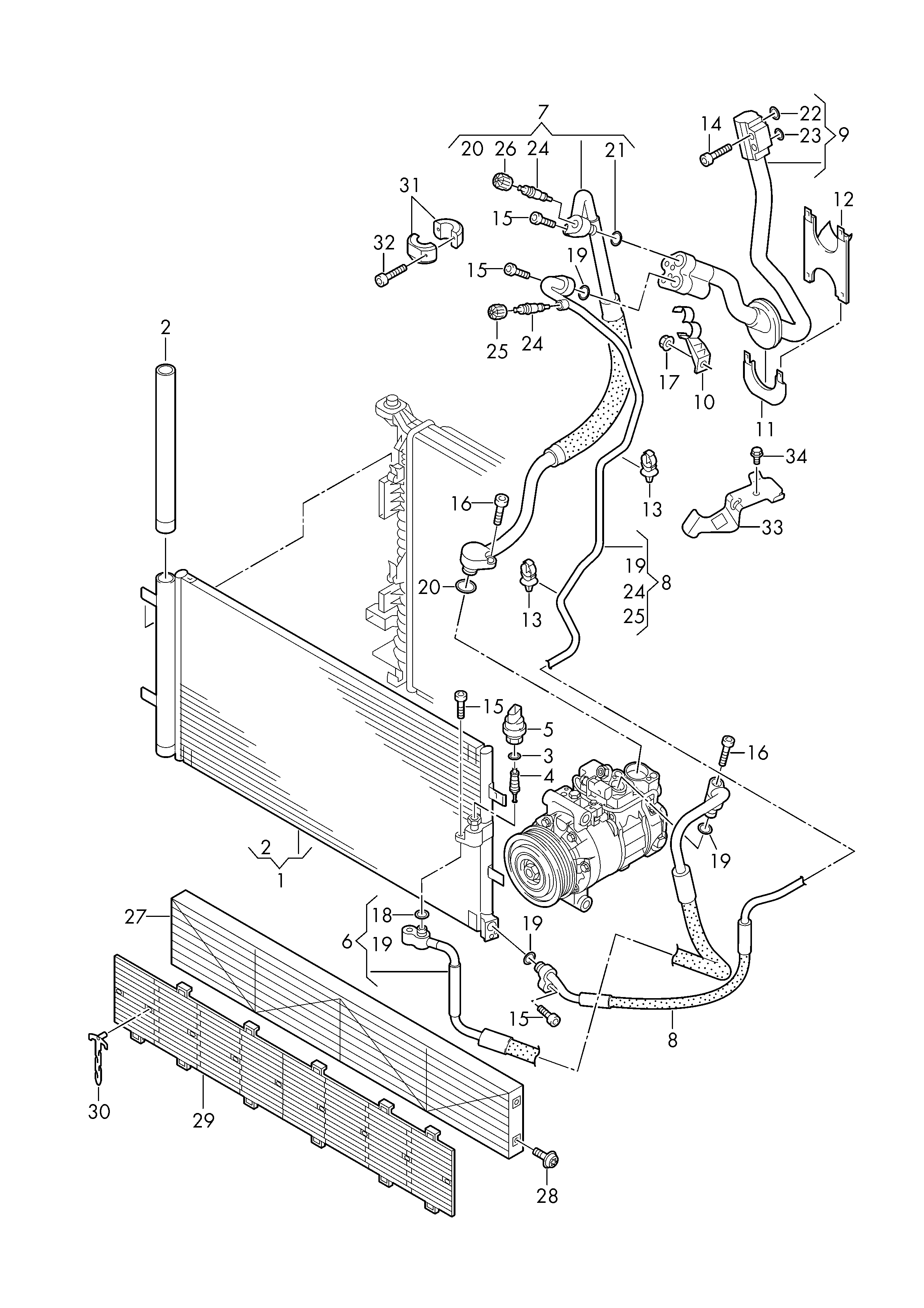 VAG 4G0260403A - Kondensaator,kliimaseade onlydrive.pro