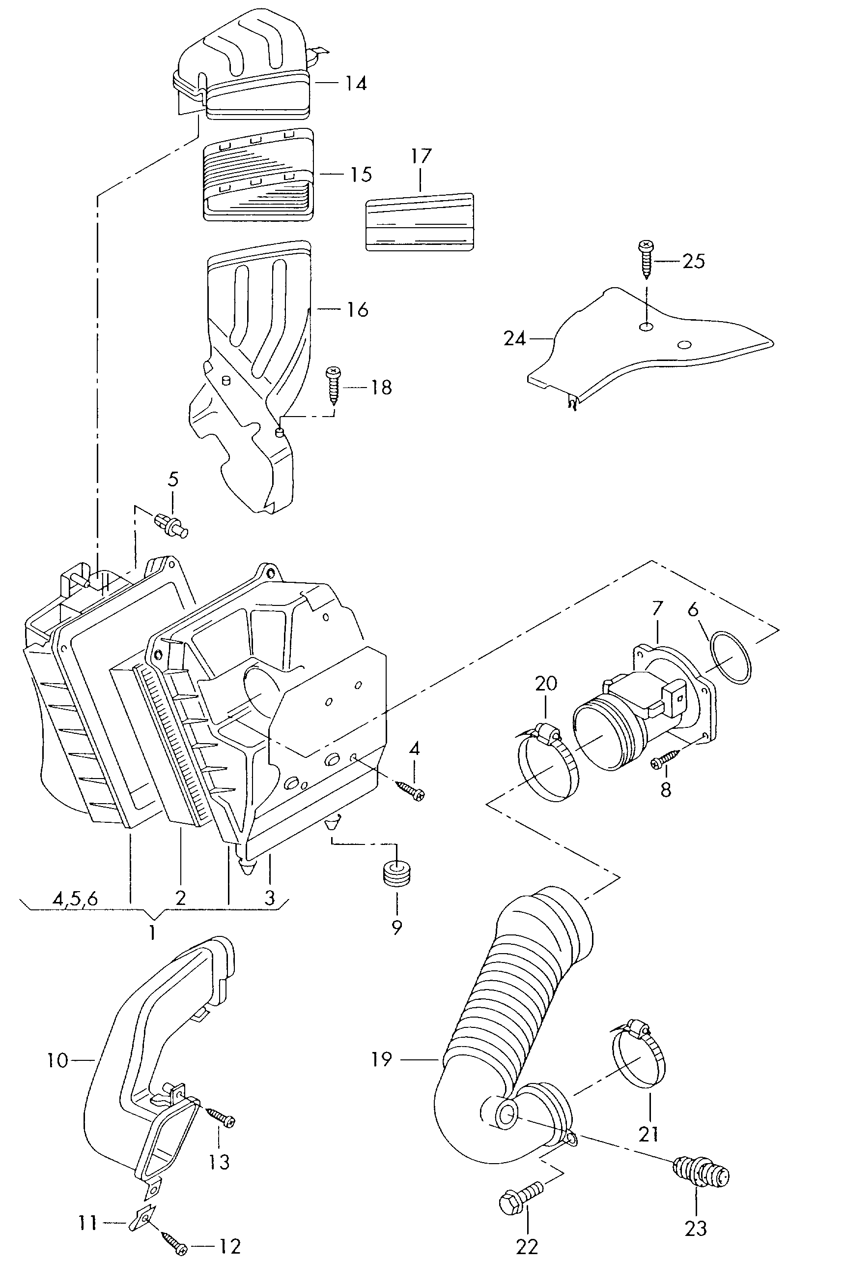 Seat 06C 133 843 - Õhufilter onlydrive.pro