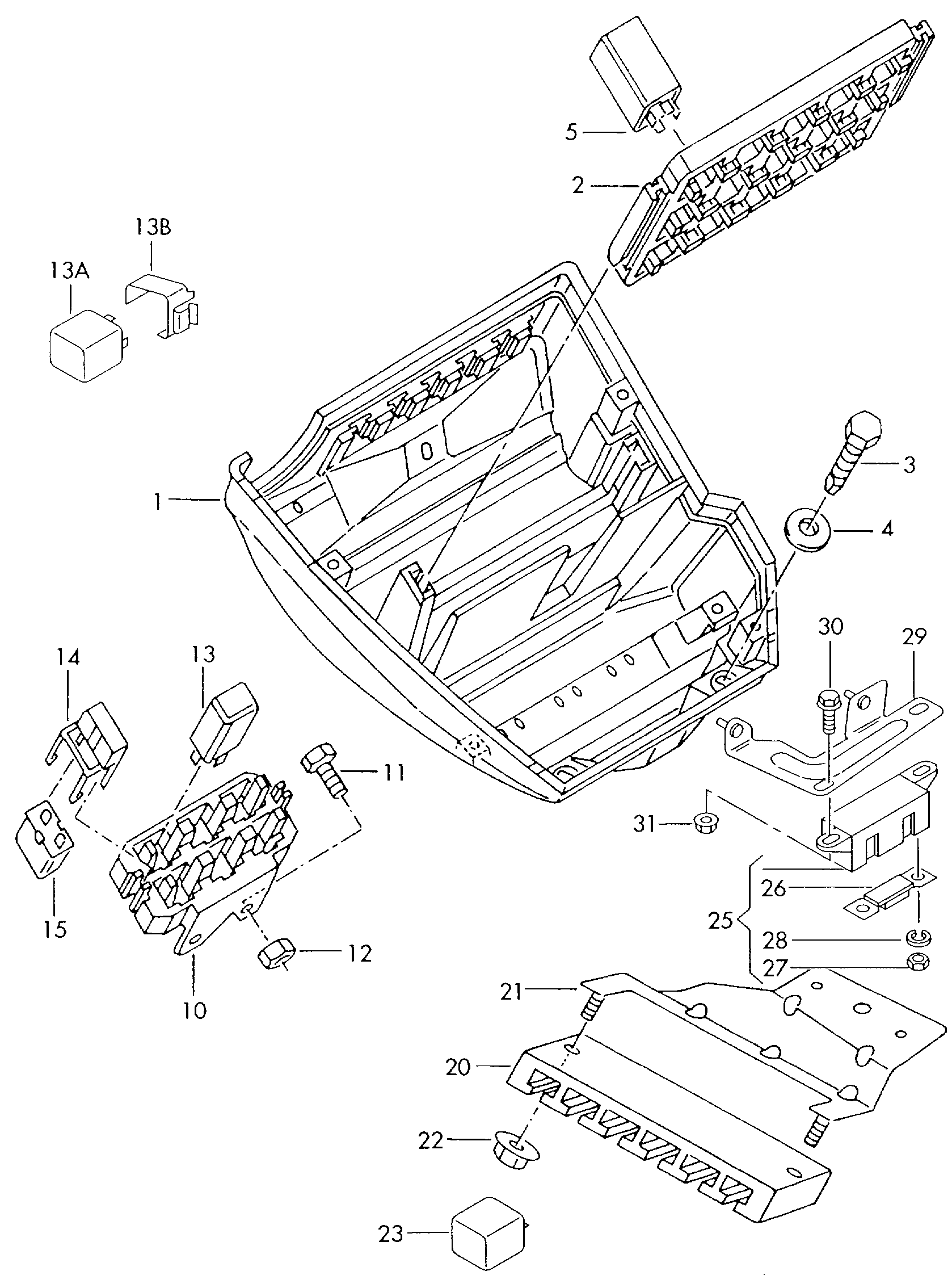 Seat 8D0951253 - Multifunctional Relay onlydrive.pro