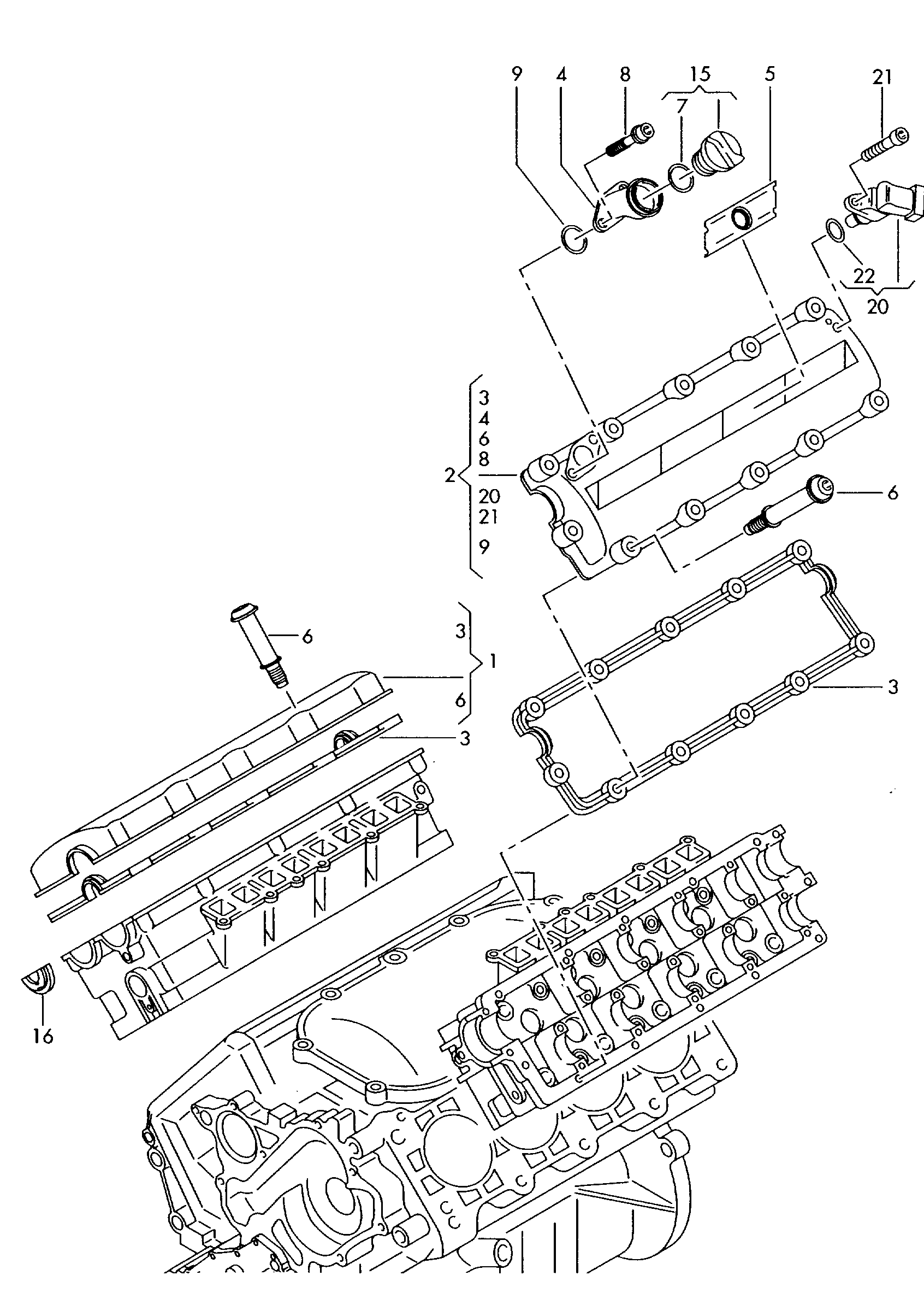 VAG 057130767 - Sensor, crankshaft pulse onlydrive.pro