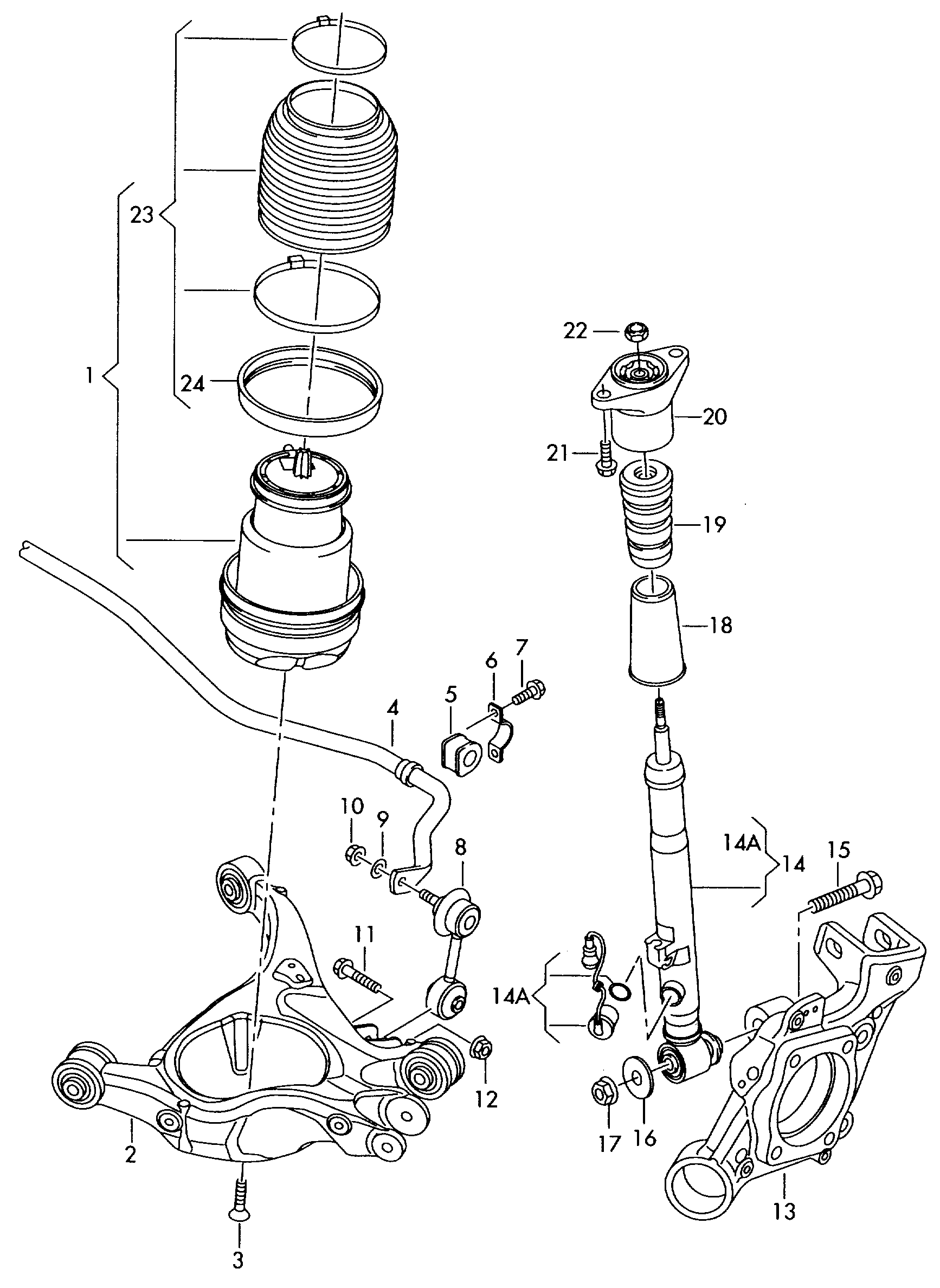 Seat 4F0512131C - Rubber Buffer, suspension onlydrive.pro