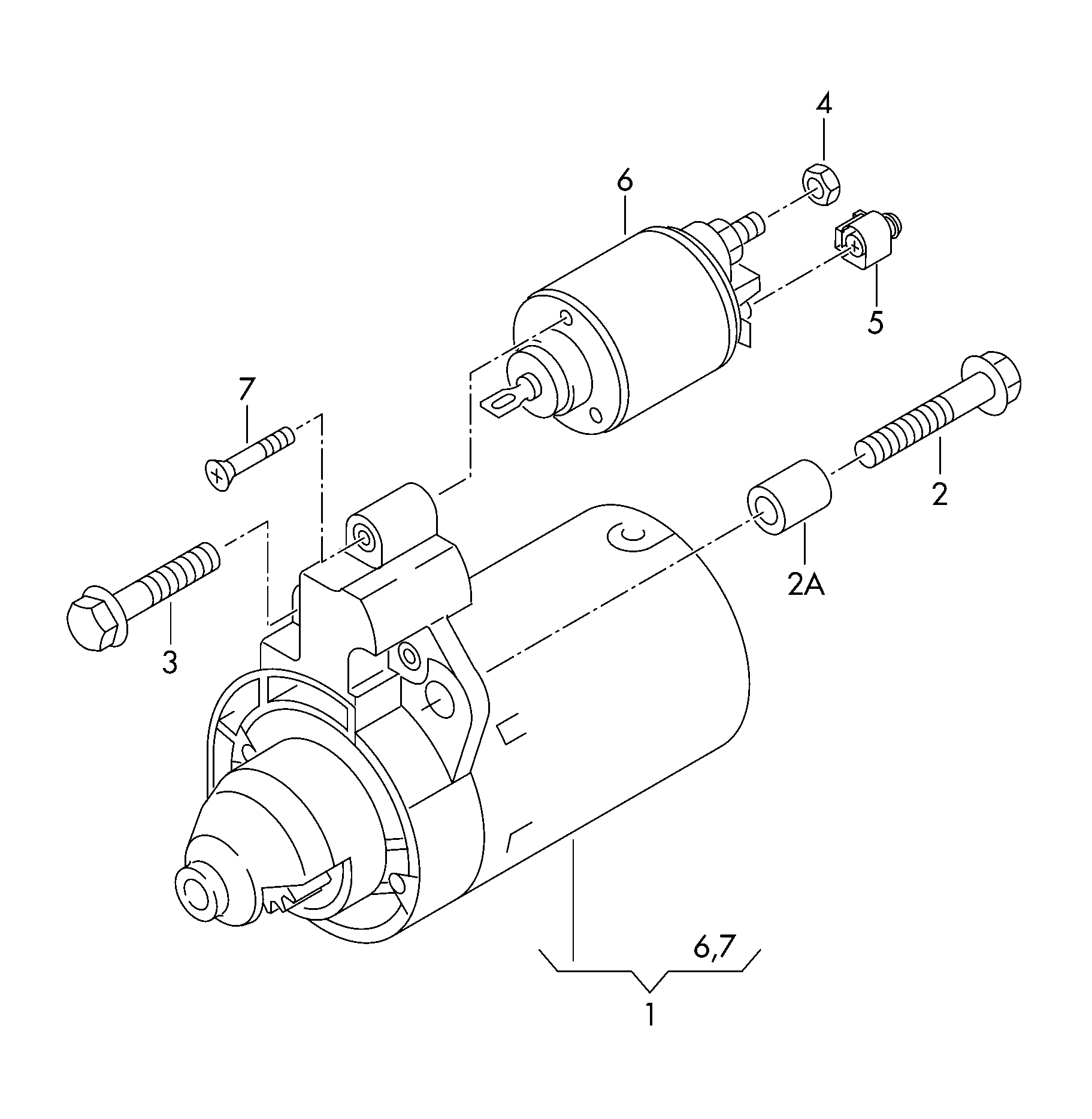 VW 03L 911 021 E - Starter onlydrive.pro