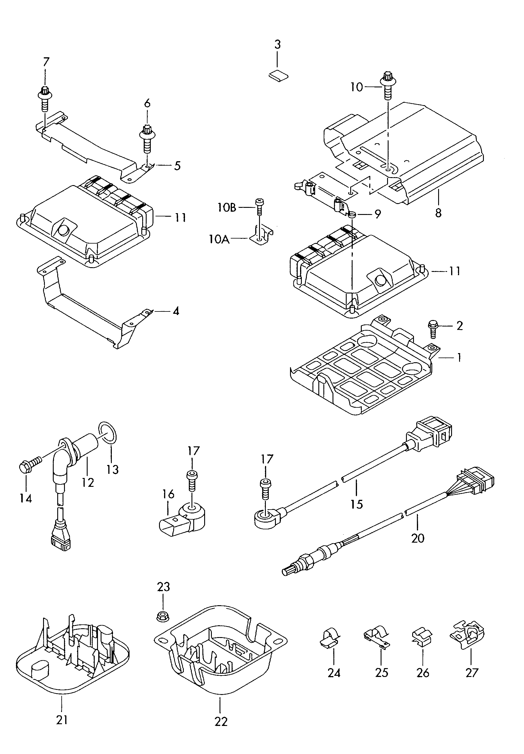 Seat 022 957 147 - Sensor, crankshaft pulse onlydrive.pro