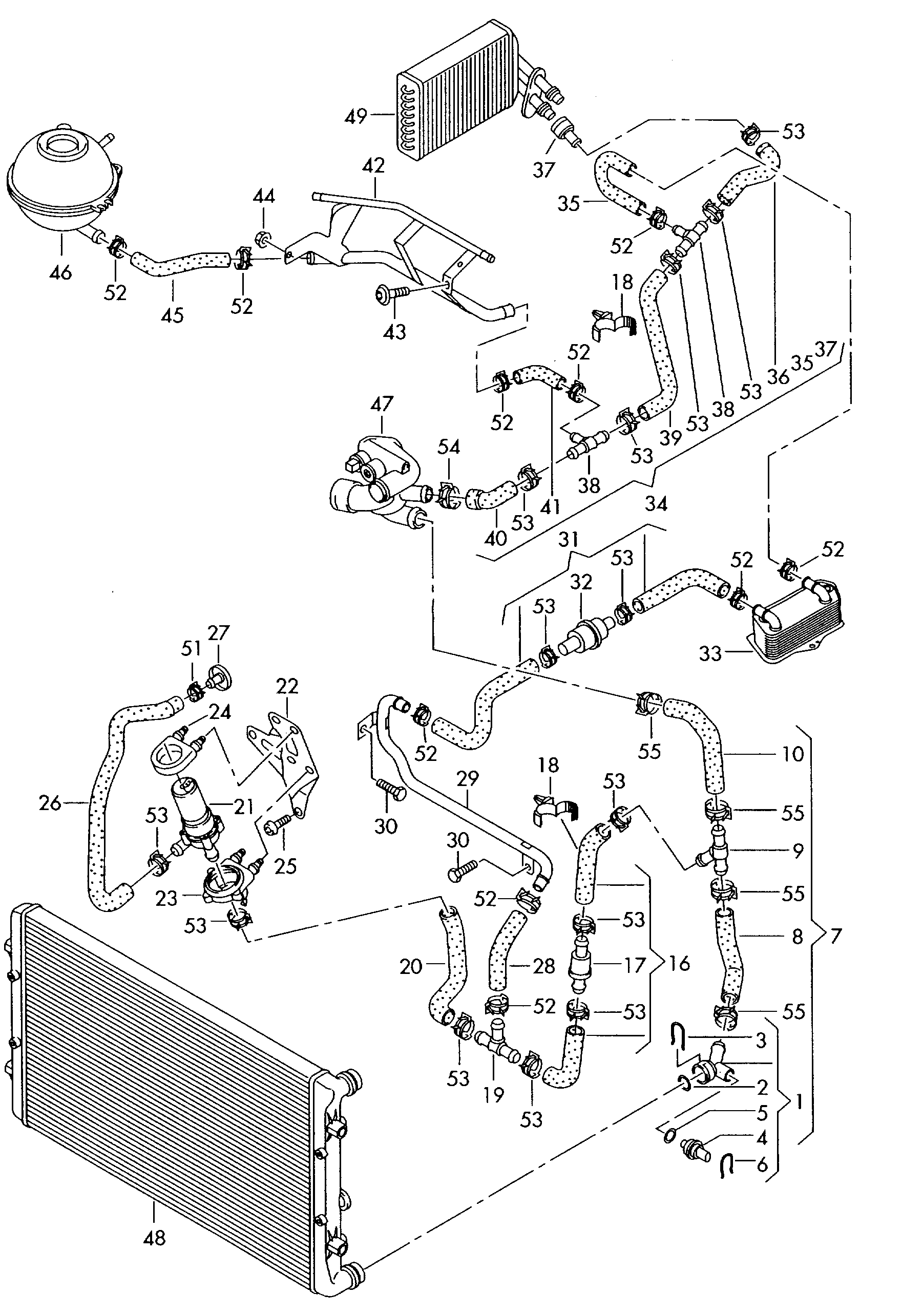 VW 3D0 965 561 D - Water Pump, parking heater onlydrive.pro