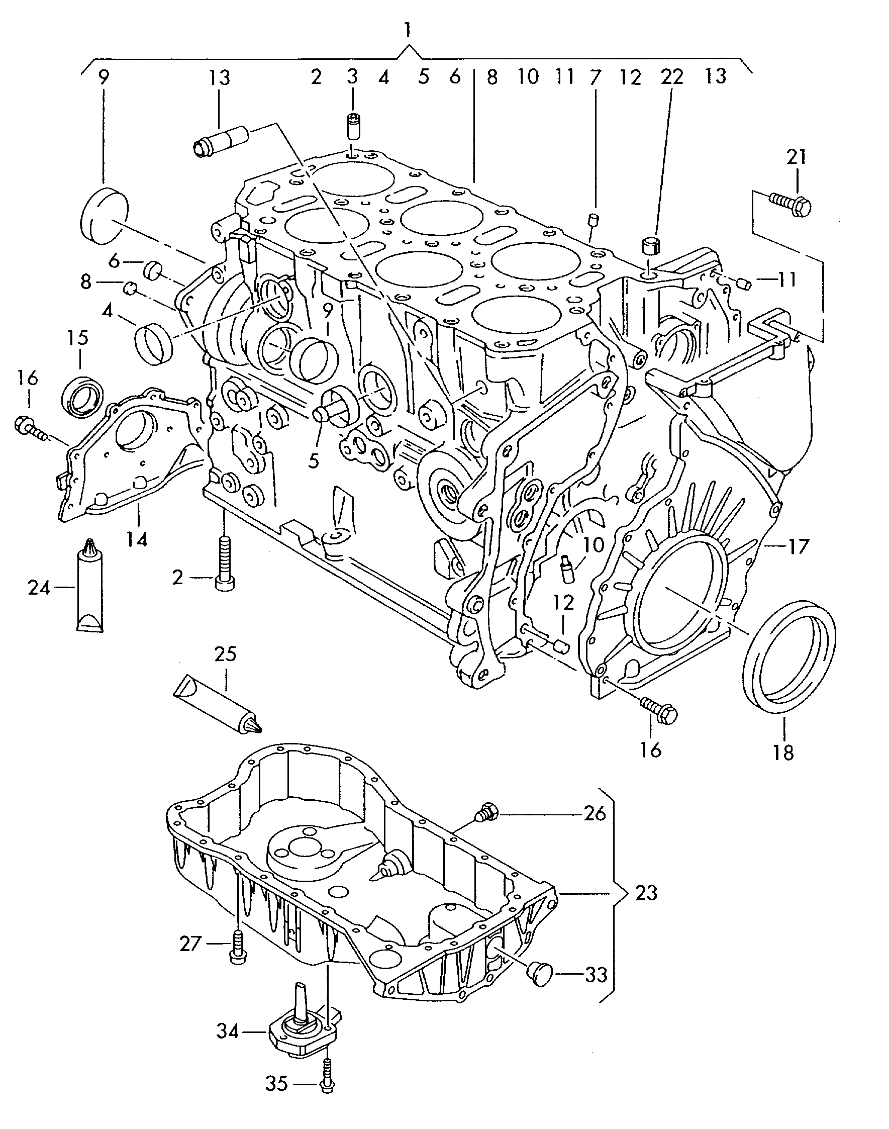 VAG 022 103 601 R - Eļļas vācele onlydrive.pro