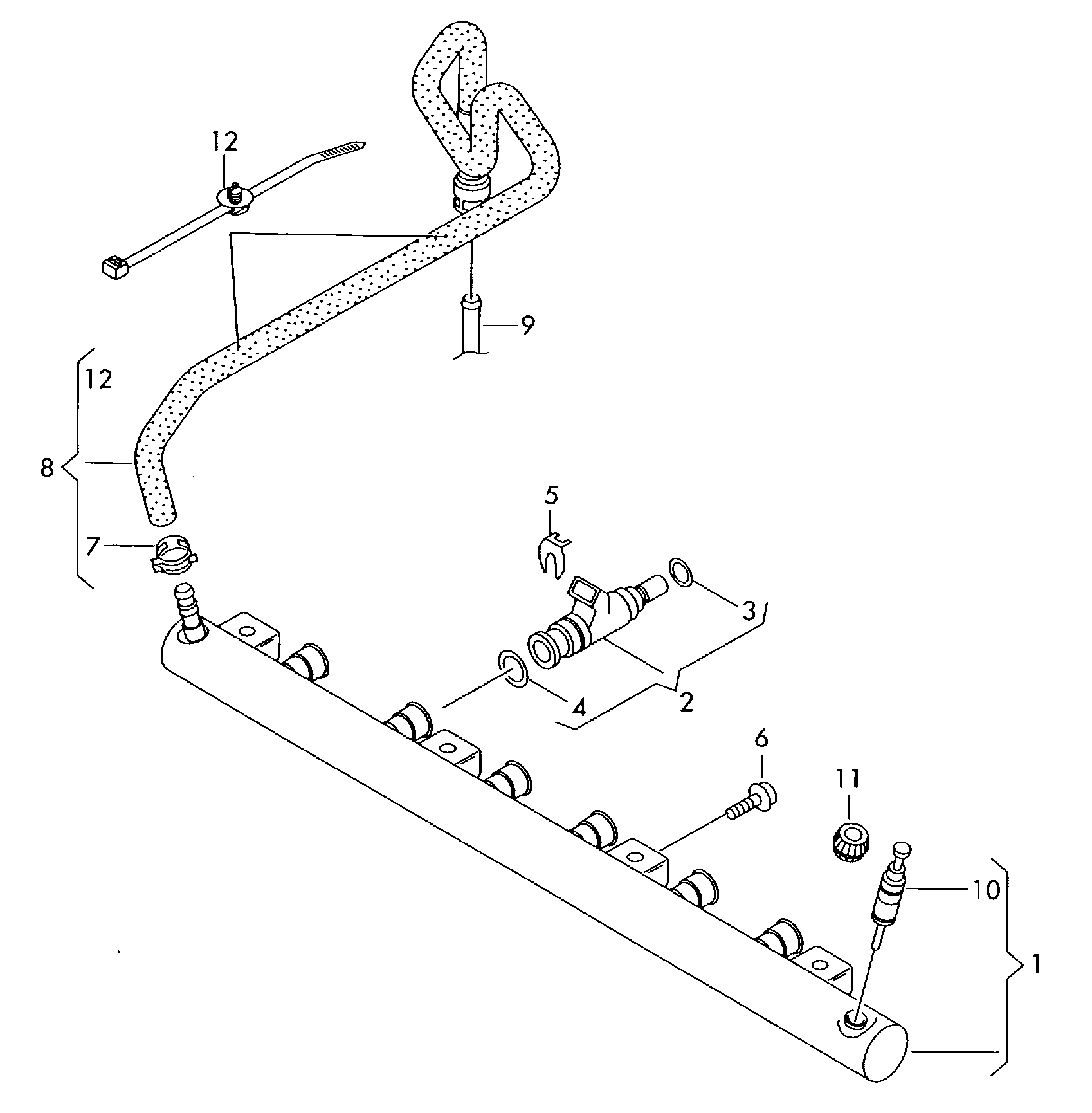 Seat 06A 906 149B - Seal Ring, injector onlydrive.pro