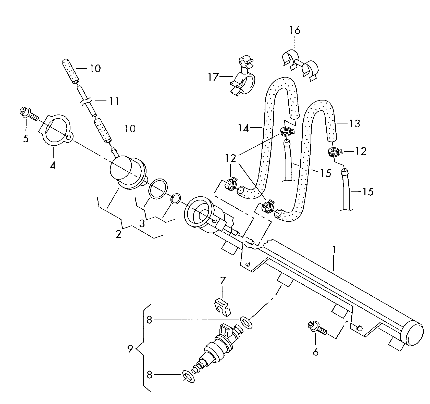 Skoda 036133035A - Control Valve, fuel pressure onlydrive.pro