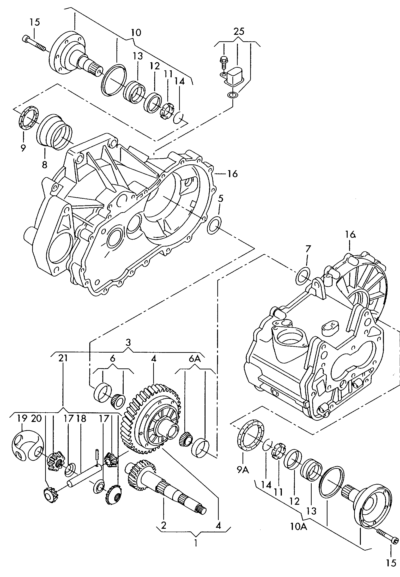 VW 003519185F - Уплотняющее кольцо, дифференциал onlydrive.pro