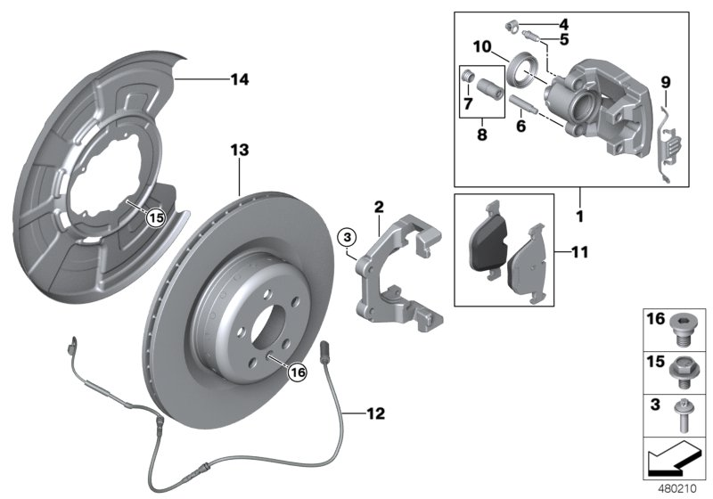 BMW 34356792571 - Įspėjimo kontaktas, stabdžių trinkelių susidėvėjimas onlydrive.pro