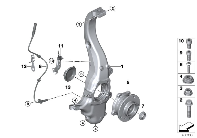 BMW 31206795959 - Rato guolio komplektas onlydrive.pro