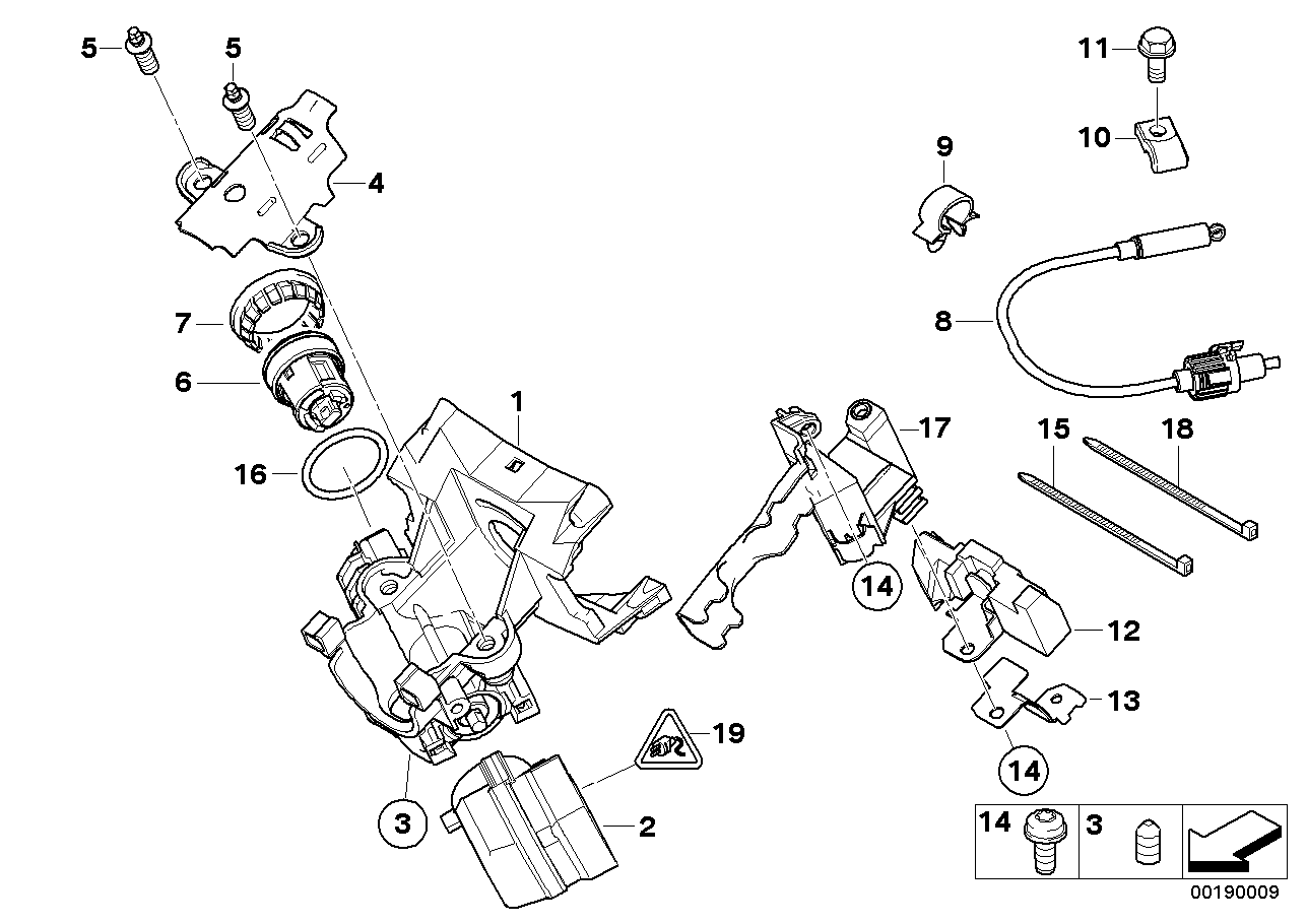 BMW 61 32 6 901 961 - Aizdedzes slēdzis onlydrive.pro